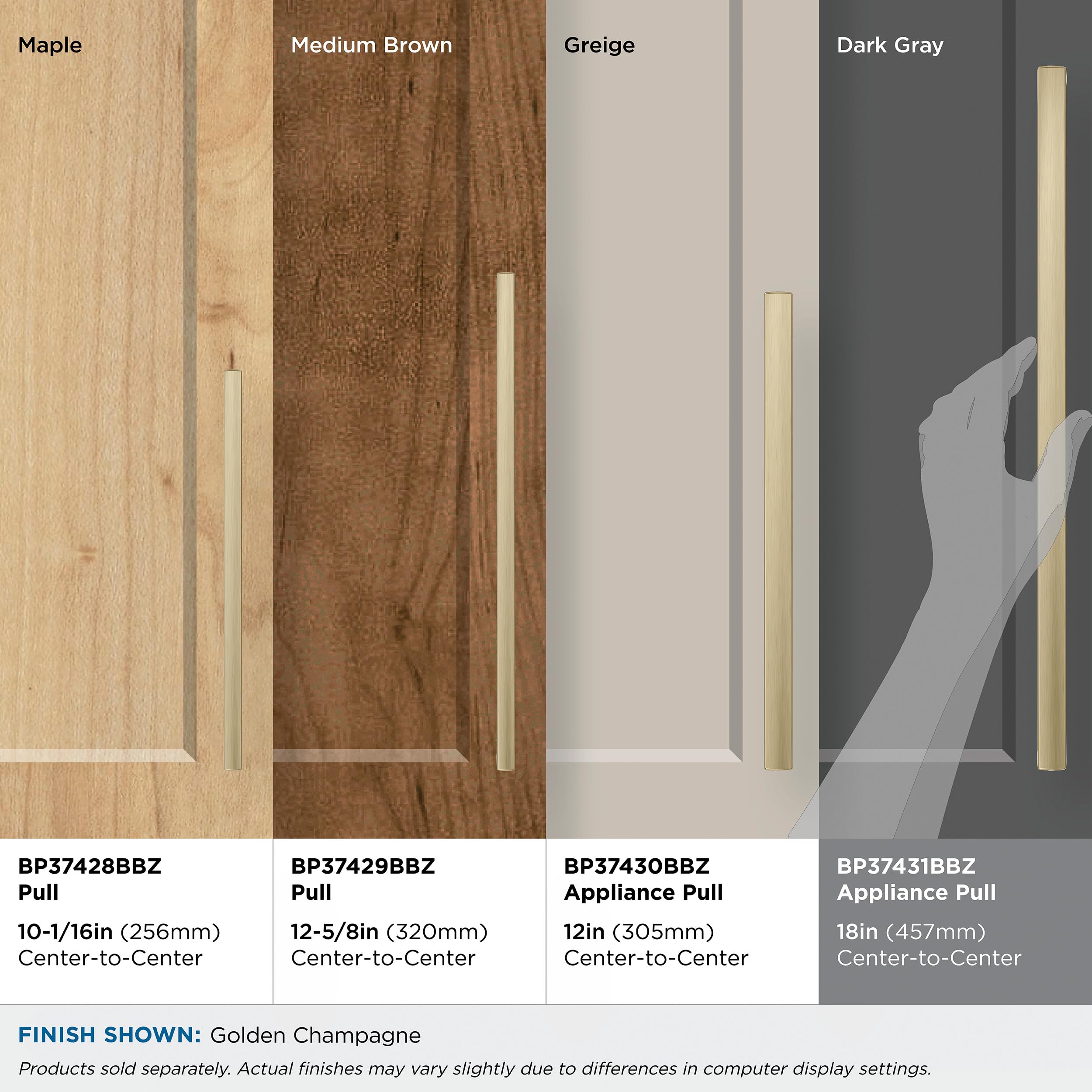 Open Box - Amerock BP37431BBZ - Pulls Cabinet Hardware