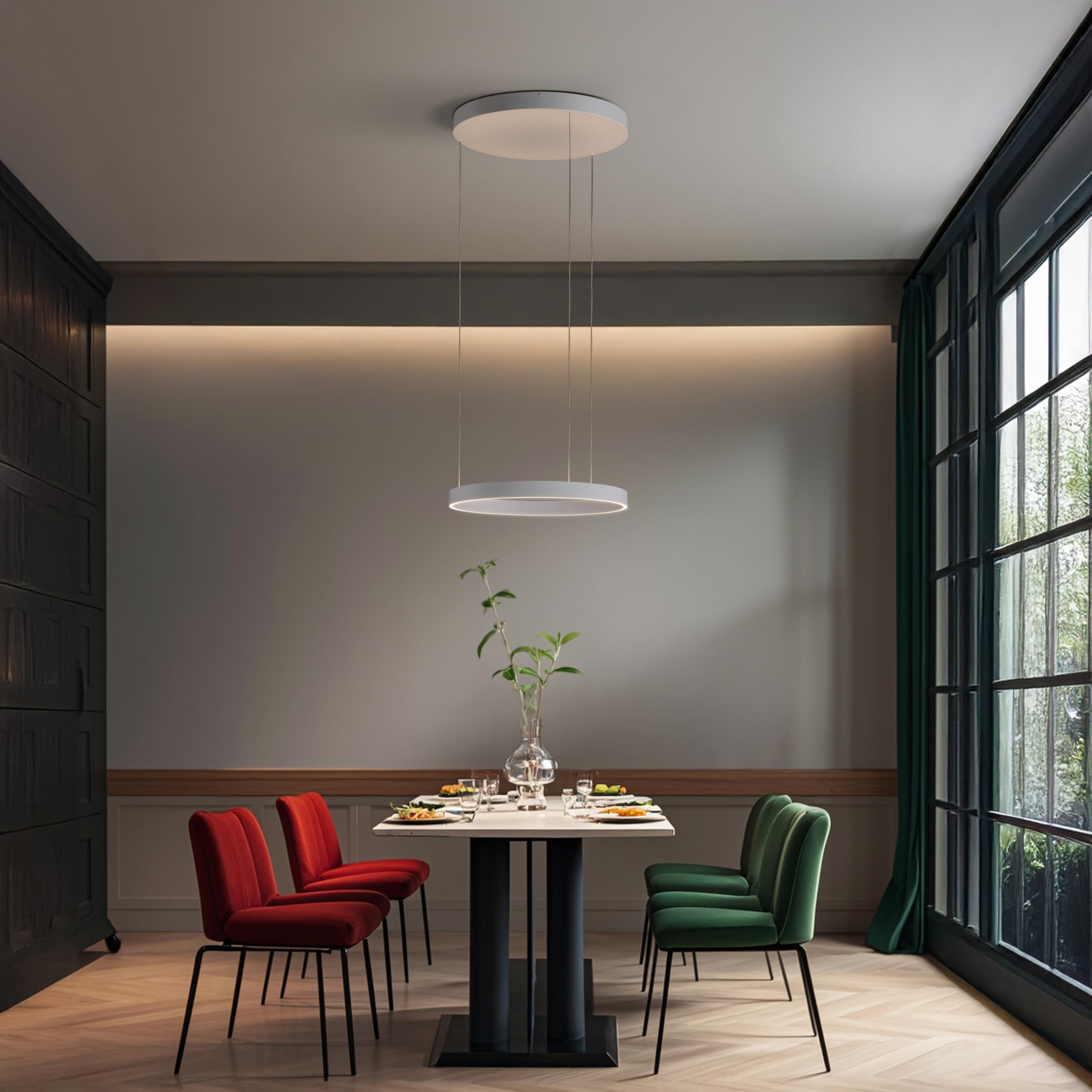 Open Box - JONATHAN Y Lighting JYL7151B - Pendants Indoor Lighting