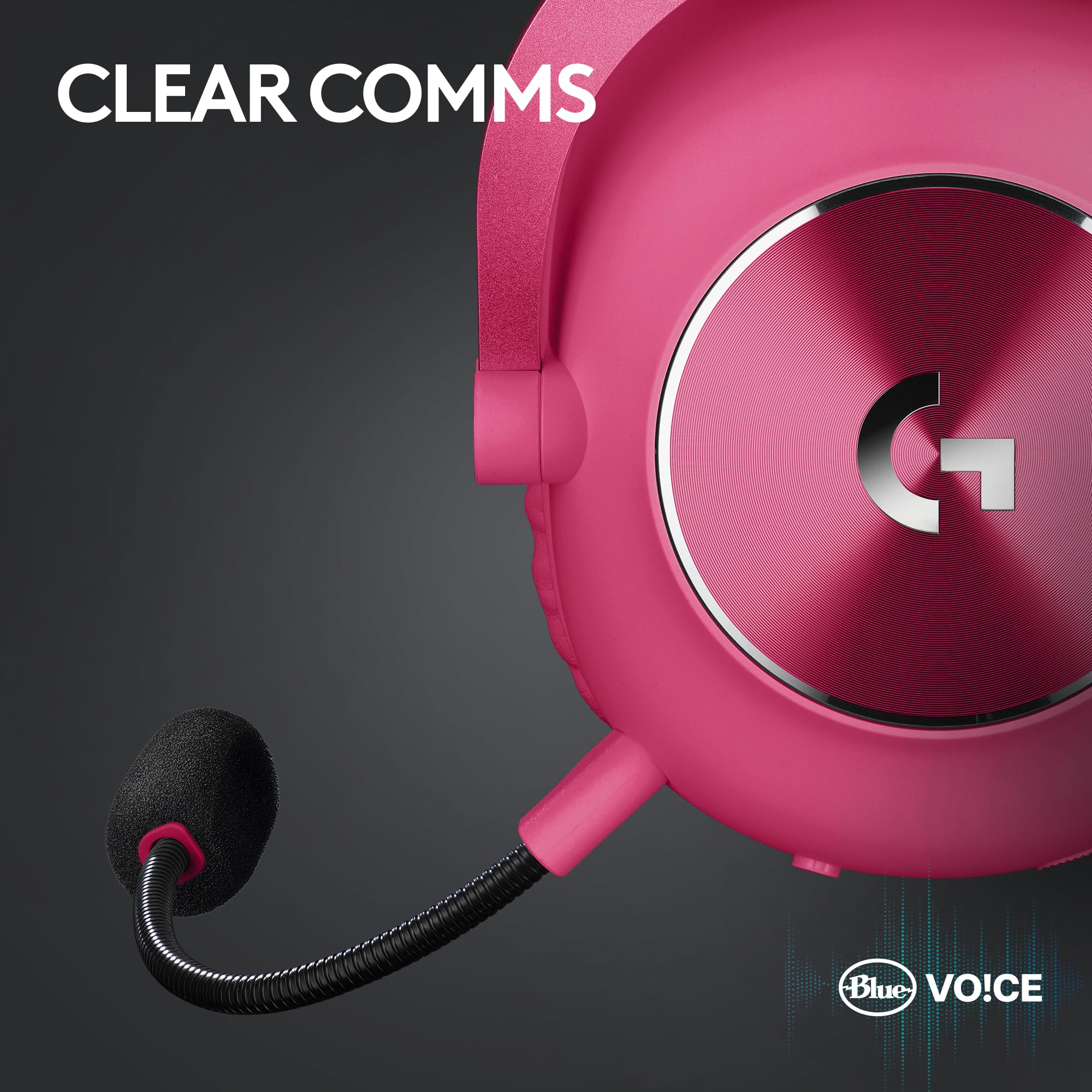 Refurbished - HEADSET-PRO X 2 LIGHTSPEED Wireless Gaming Headset-MAGENTA-2.4GHZ- 981-001274