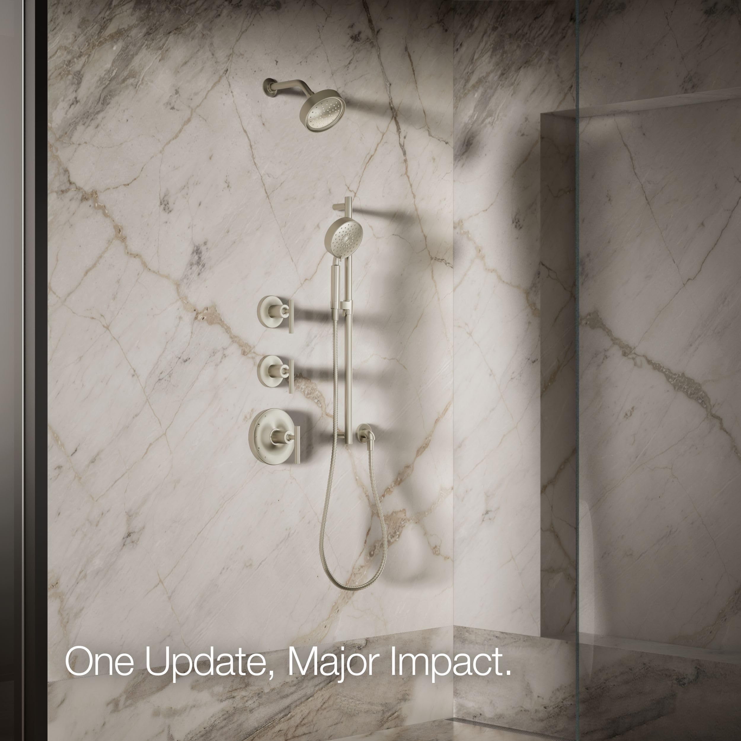 Open Box - Kohler K-939-G-BN - Shower Heads Showers