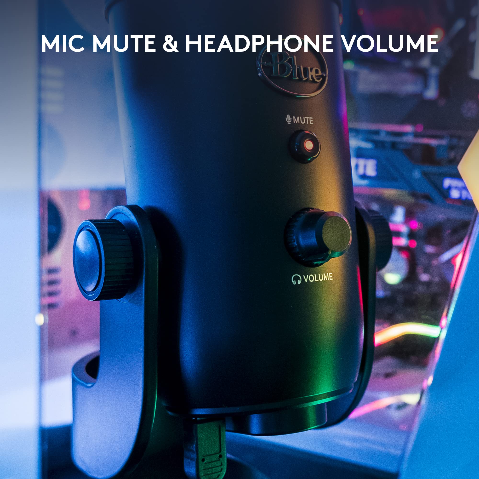 Open Box -  Blue Microphones Yeti USB Microphone - Blackout Edition