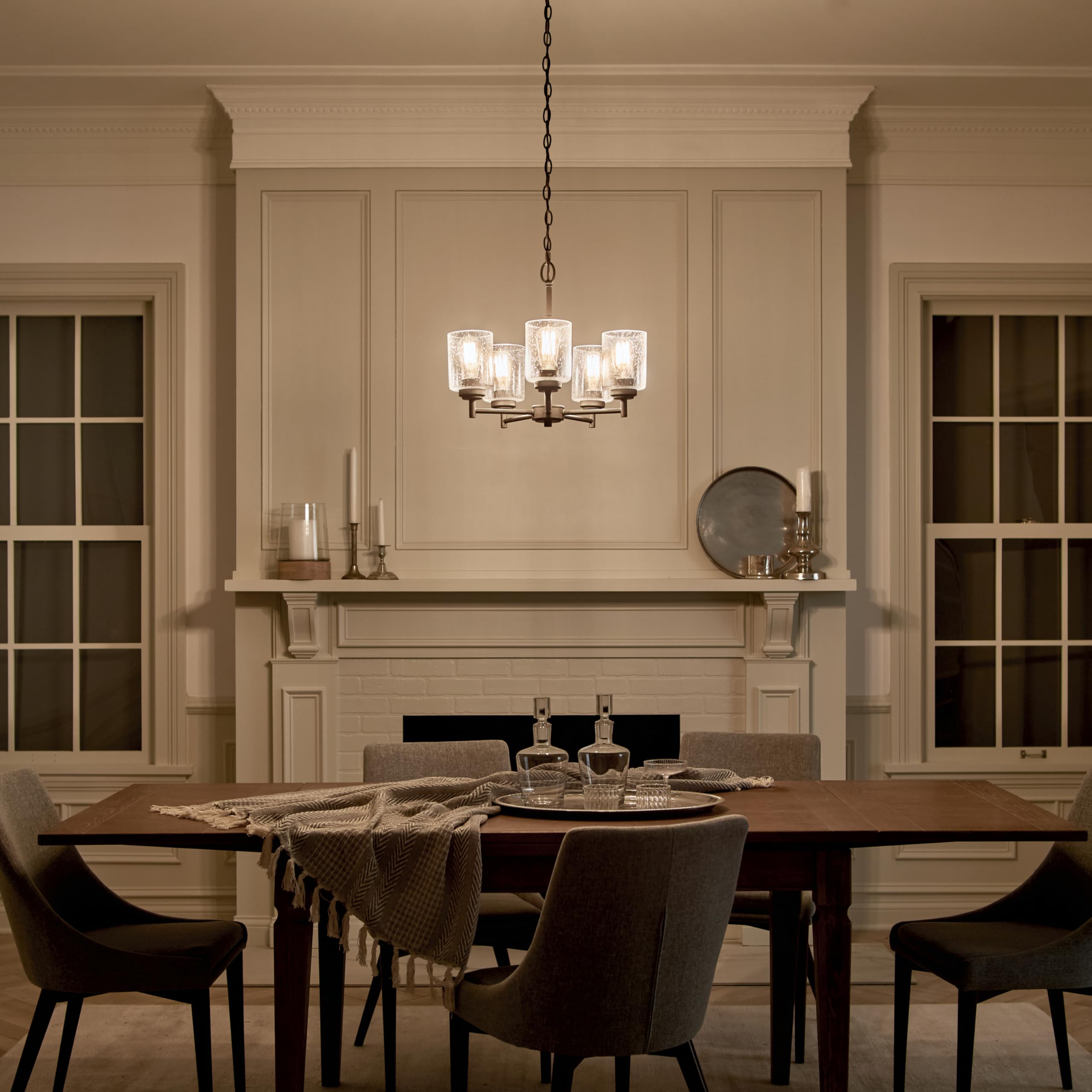 Open Box - Kichler 44030BK - Chandeliers Indoor Lighting