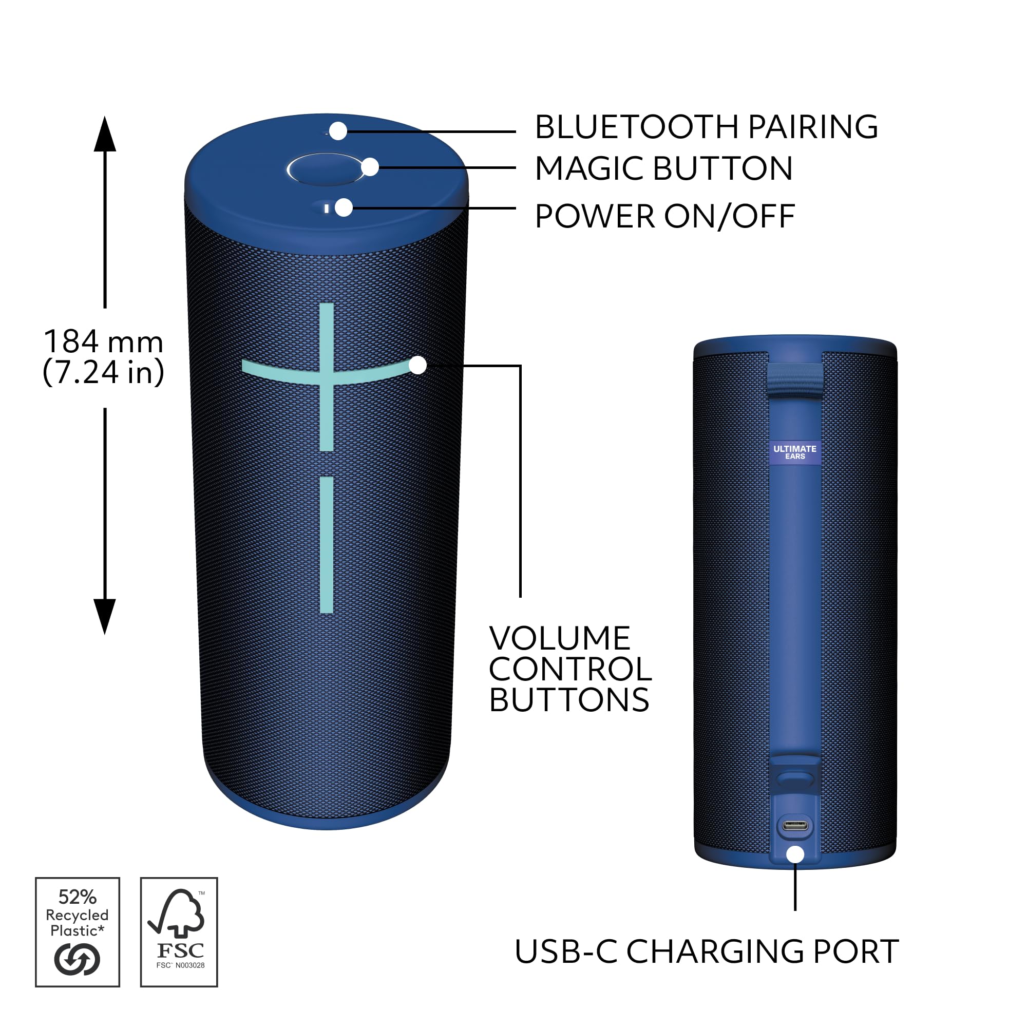 Certified Refurbished - BOOM 4 � Cobalt Blue
