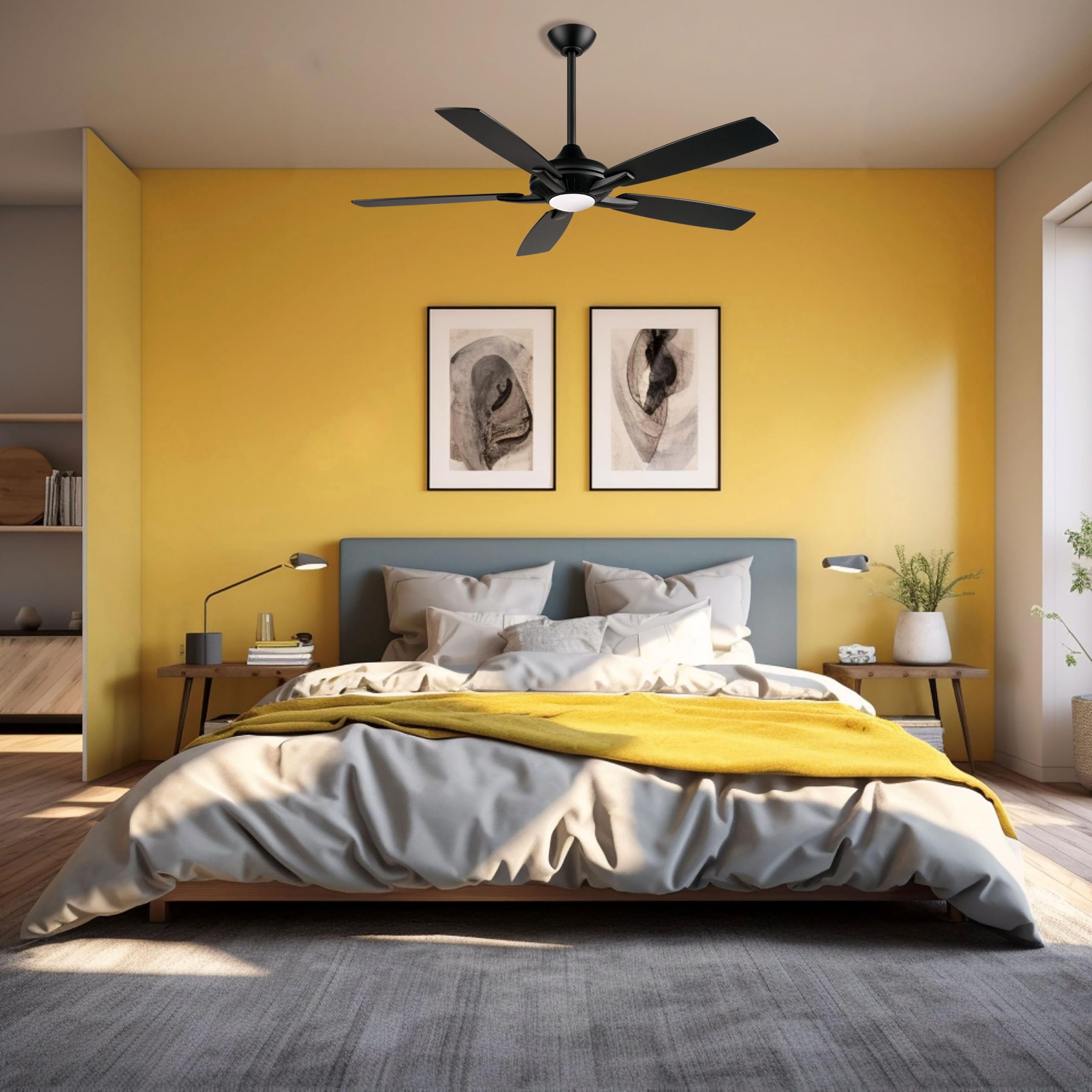 Open Box - MinkaAire F1000-CL/DTW - Ceiling Fans Fans