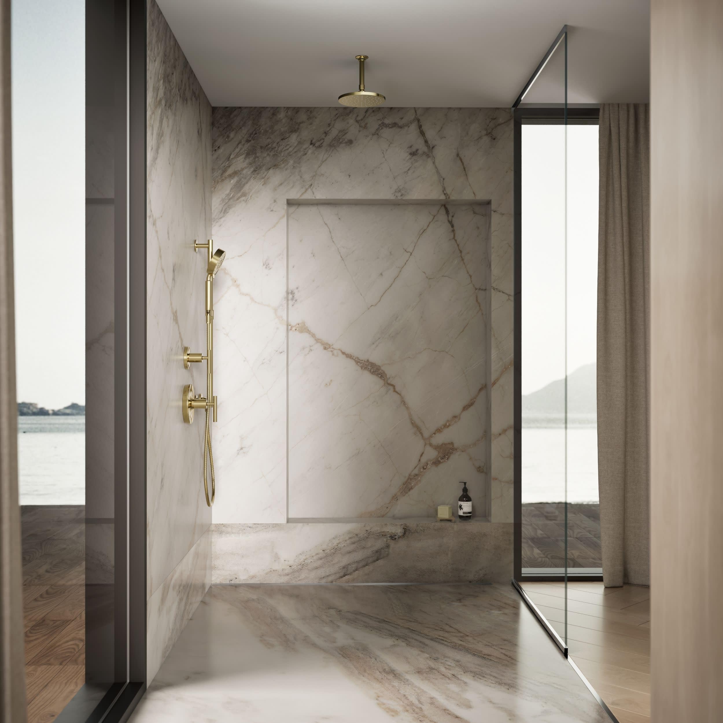 Open Box - Kohler K-13688-G-AF - Shower Heads Showers