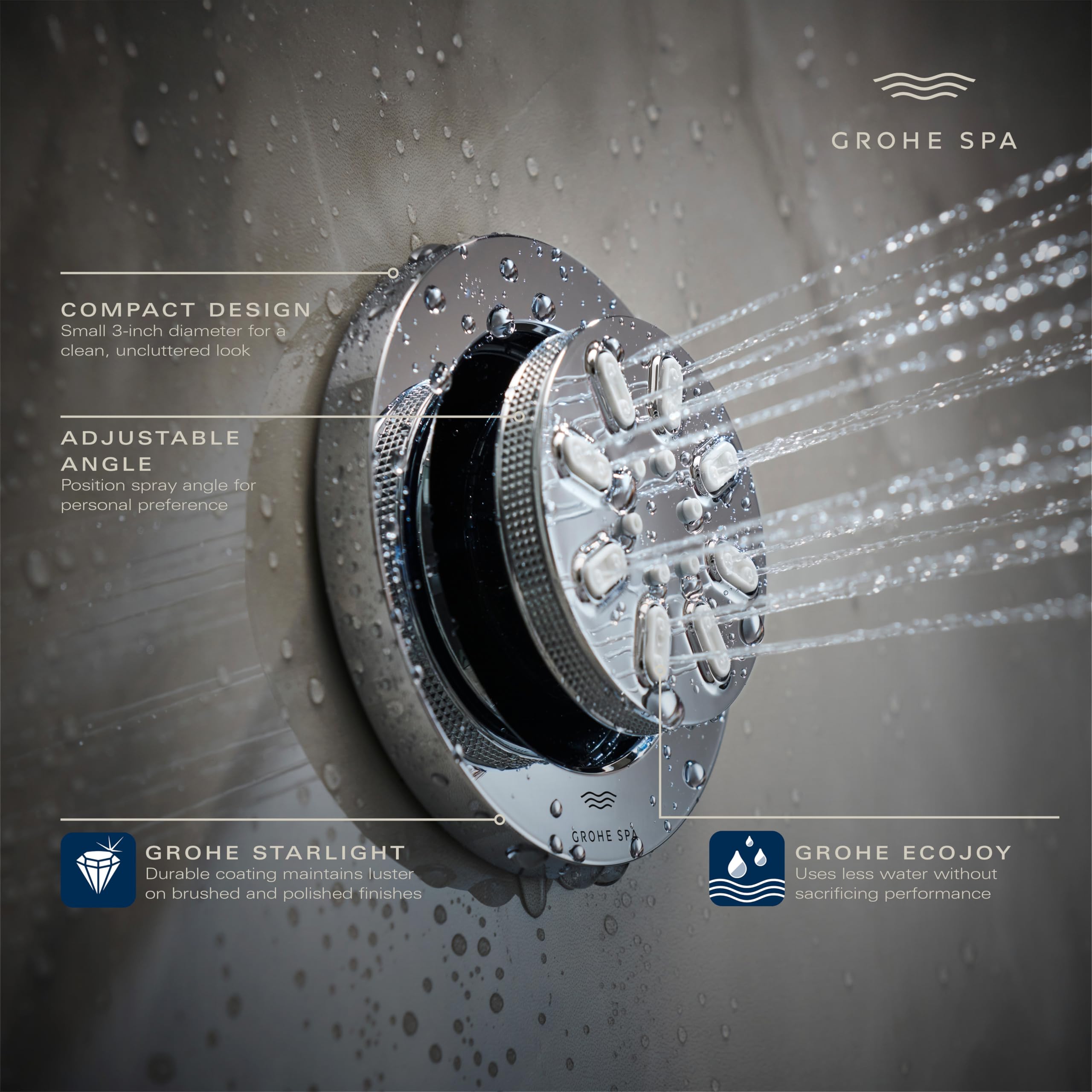 Open Box - Grohe 26844EN0 - Body Spray Showers