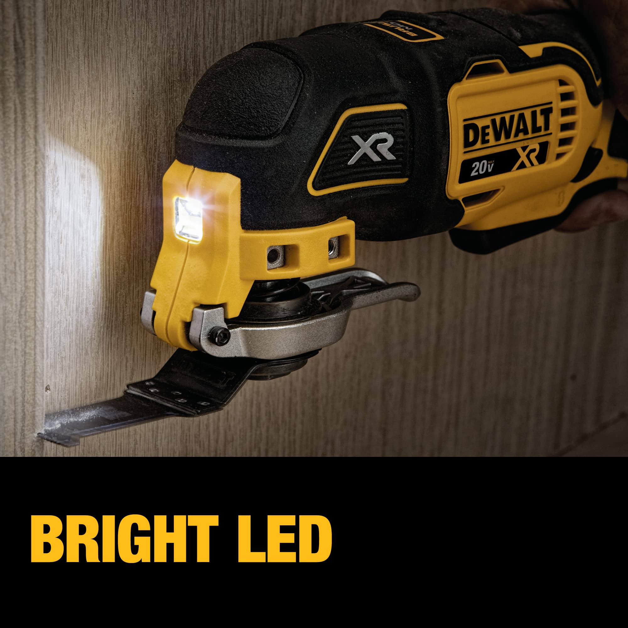 Open Box -  DEWALT 20-Volt MAX Lithium-Ion Cordless Brushless Oscillating Tool Kit