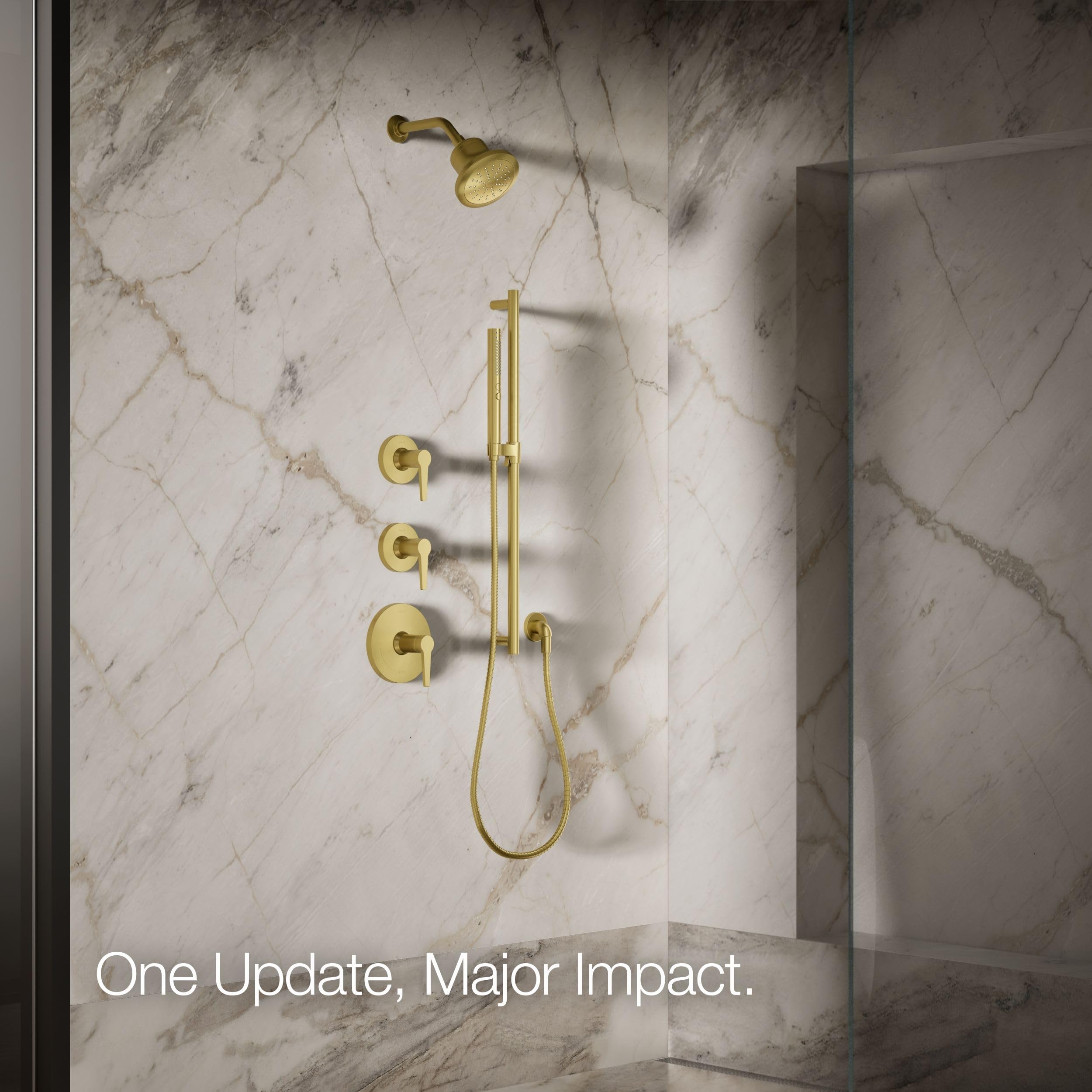 Open Box - Kohler K-33631-Y-2MB - Shower Heads Showers