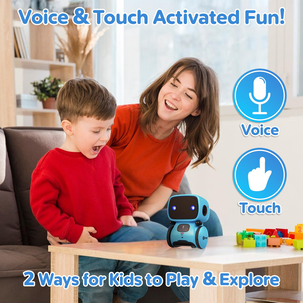 New - Contixo R1 Blue Robot Toy For Kids Ages 2+