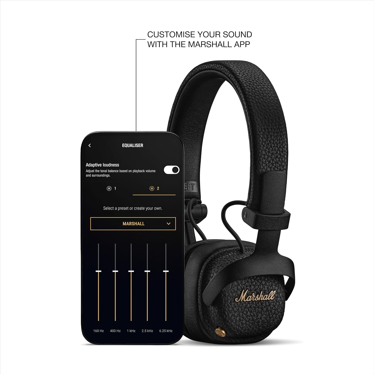 Certified Refurbished - Marshall - Milton A.N.C. - Black