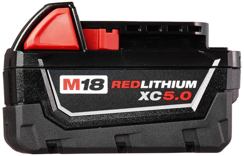 Used - Milwaukee 48-11-1850 M18 18-Volt Li-Ion XC Extended Capacity Battery Pack 5.0Ah