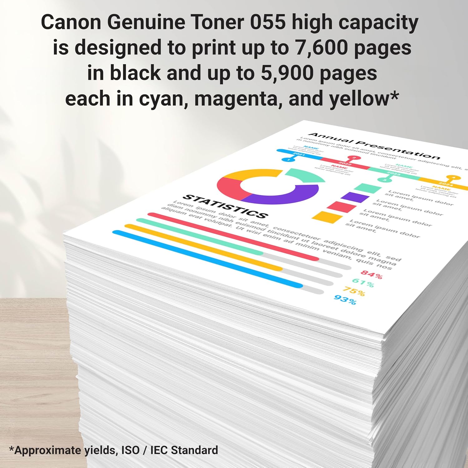 Used - CANON 055 HY BLACK TONER CART 013803309355