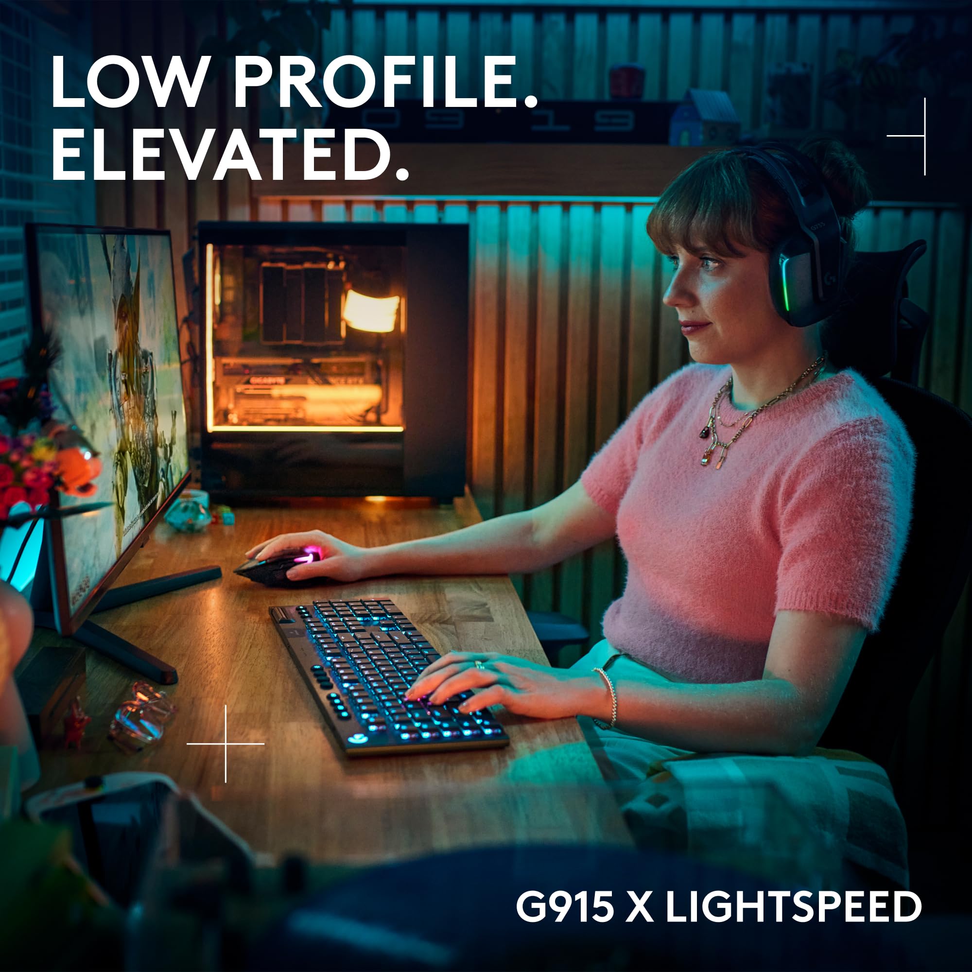 Refurbished - G915 X Lightspeed � Black English Tactile