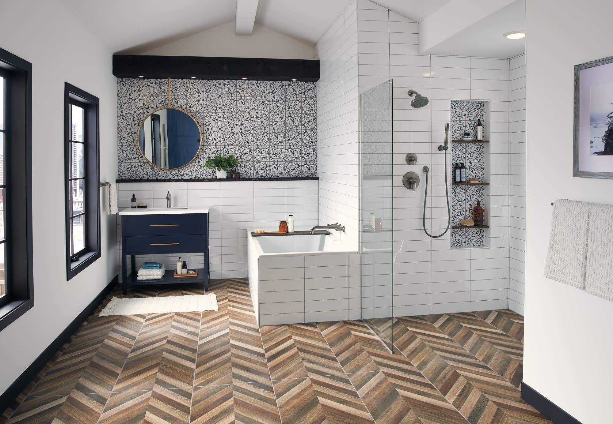 Open Box - Delta T17248-KS - Shower Only Showers