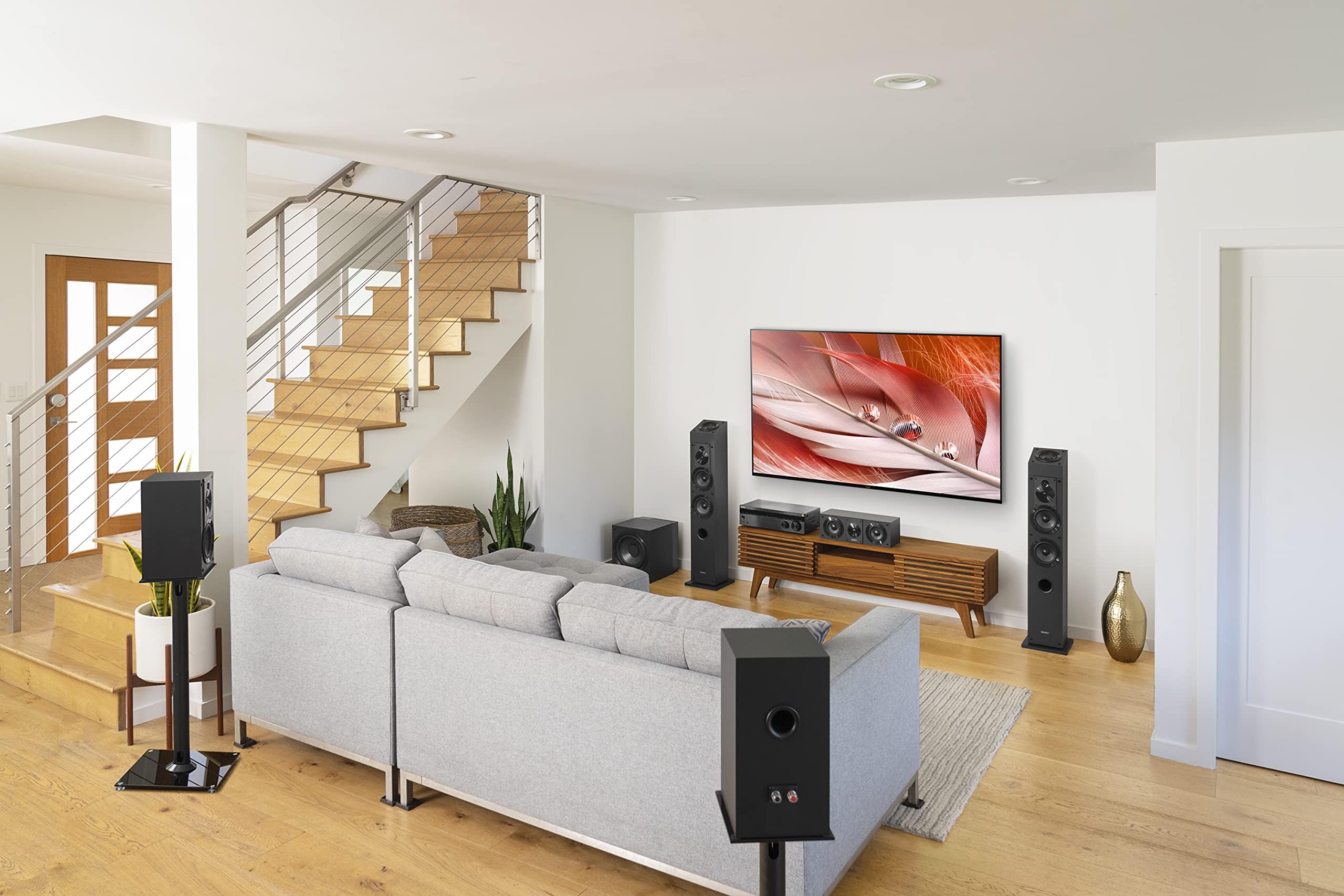 Certified Refurbished - Sony SS-CS3 3-way 4-driver Floor-Standing Speaker System -Sold Individually
