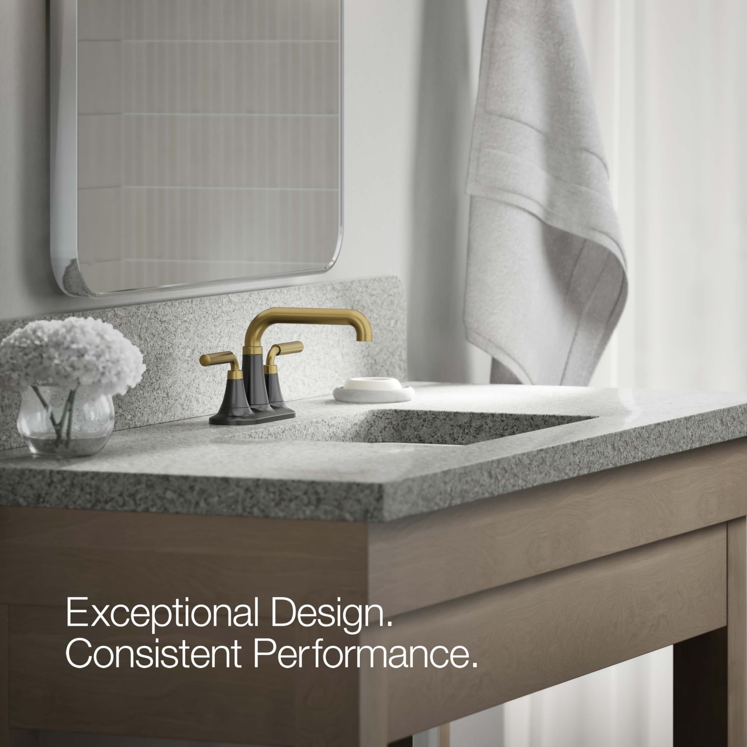 Open Box - Kohler K-27414-4N-BMB - Bathroom Sink Faucets Faucet