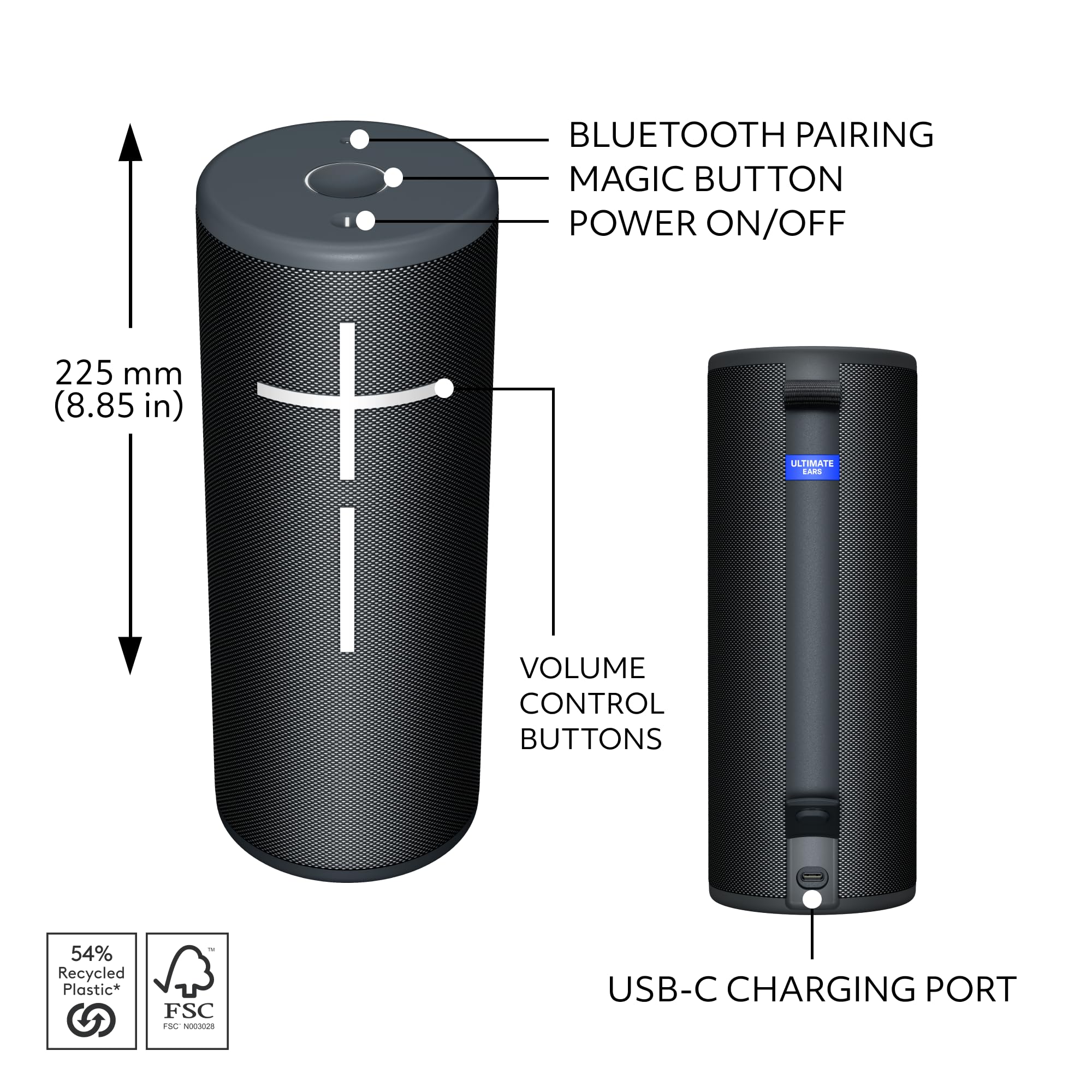 Certified Refurbished - MEGABOOM 4 � Active Black