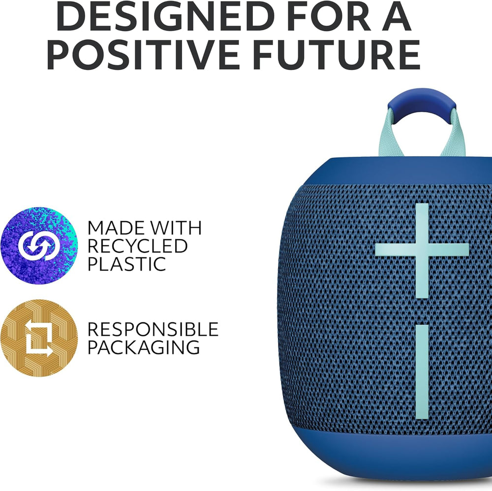 Refurbished - UE WONDERBOOM 4 Bluetooth Speaker - Cobalt Blue