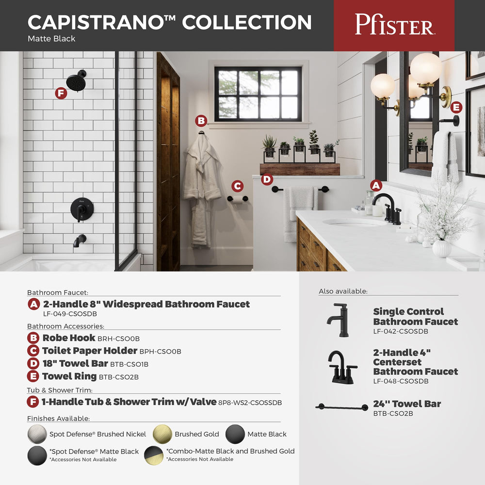 Open Box - Pfister LF-049-CSOSDB - Bathroom Sink Faucets Faucet