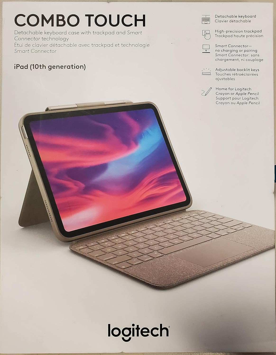 Refurbished - Combo Touch for iPad (10th gen)-SAND-US-OTHER-AP-425-OTHERSNO EDGE PAINT 920-012420