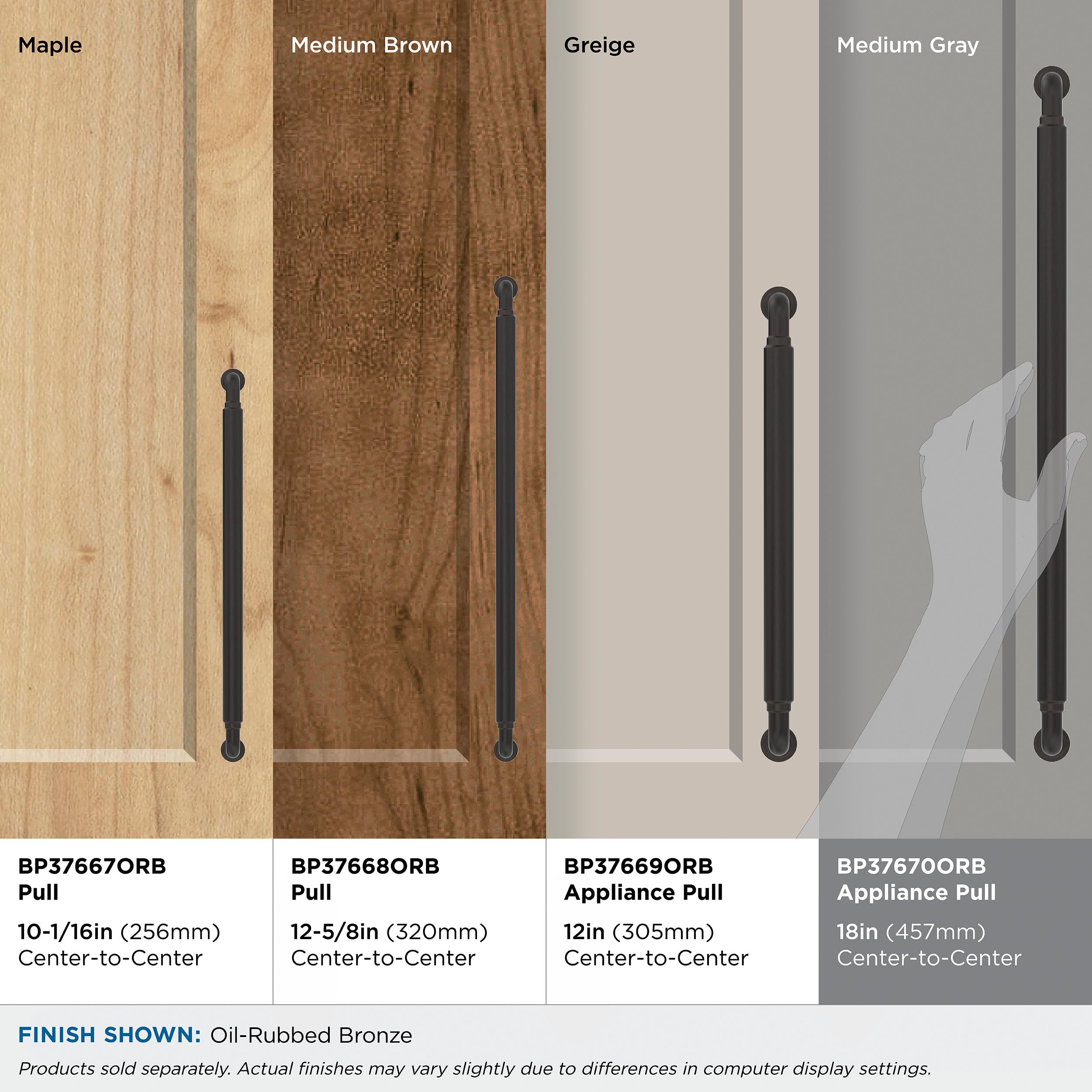 Open Box - Amerock BP37670ORB - Pulls Cabinet Hardware