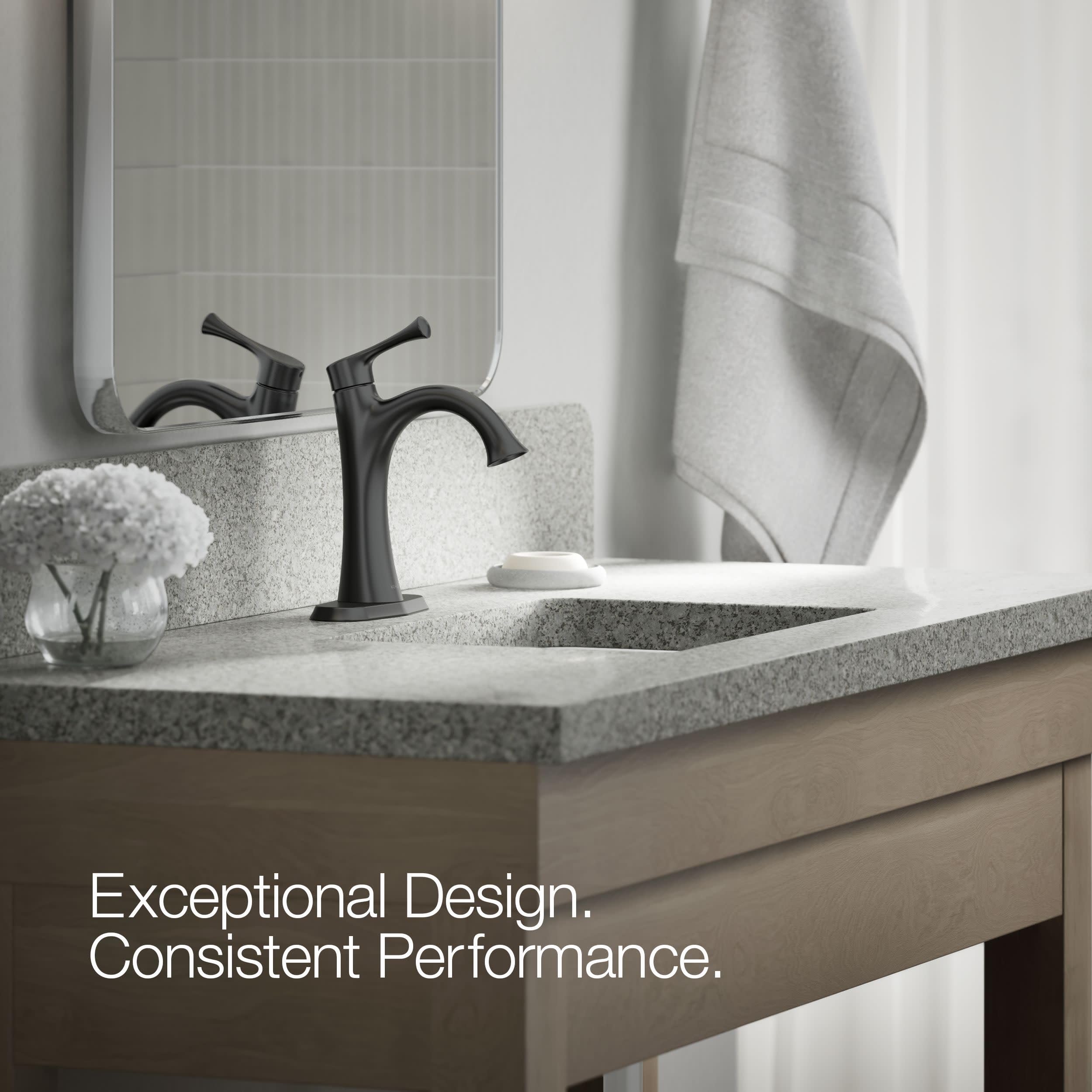 Open Box - Kohler K-35952-4-BL - Bathroom Sink Faucets Faucet
