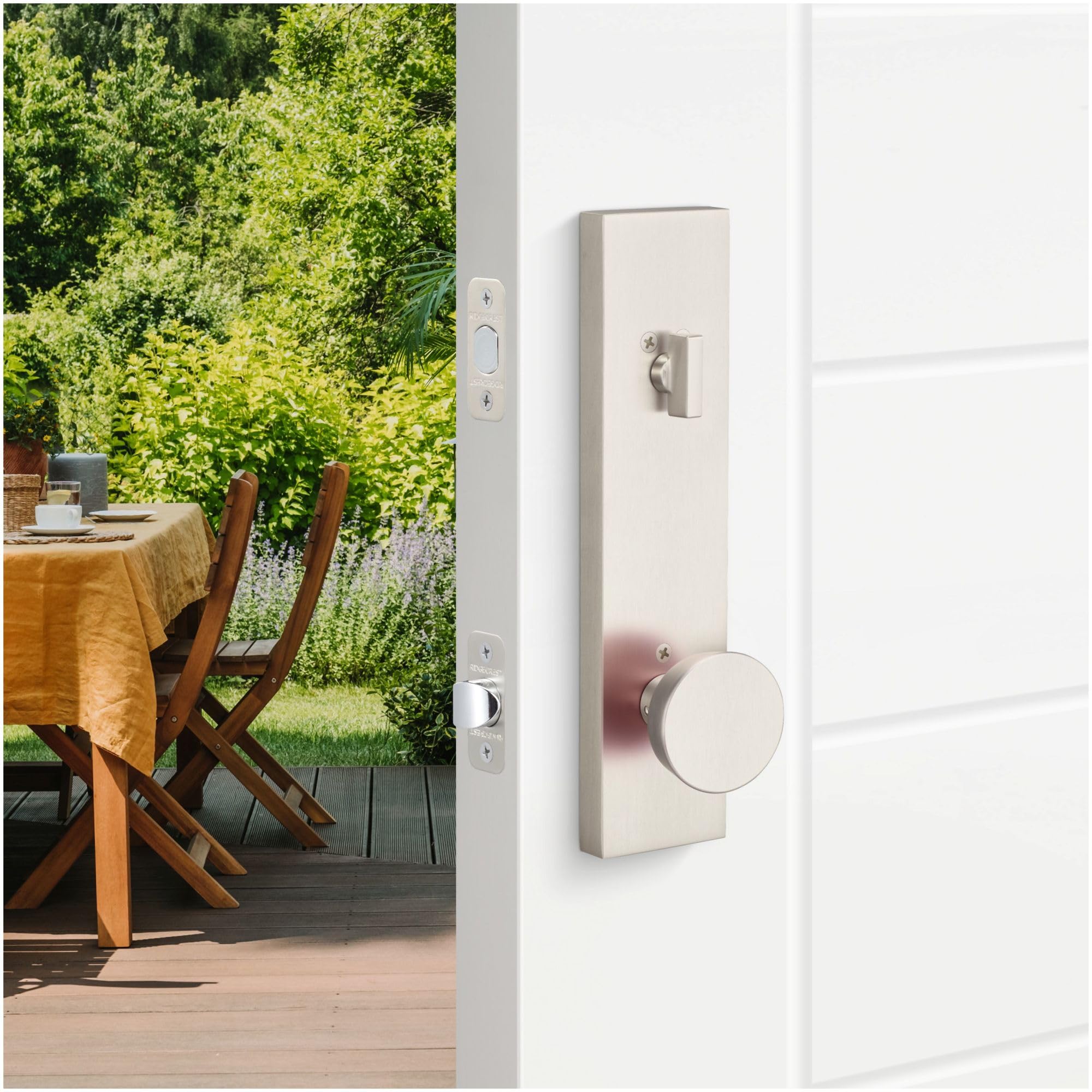 Open Box - Sure-Loc ZT307 SB - Door Knob Combo Packs Door Hardware