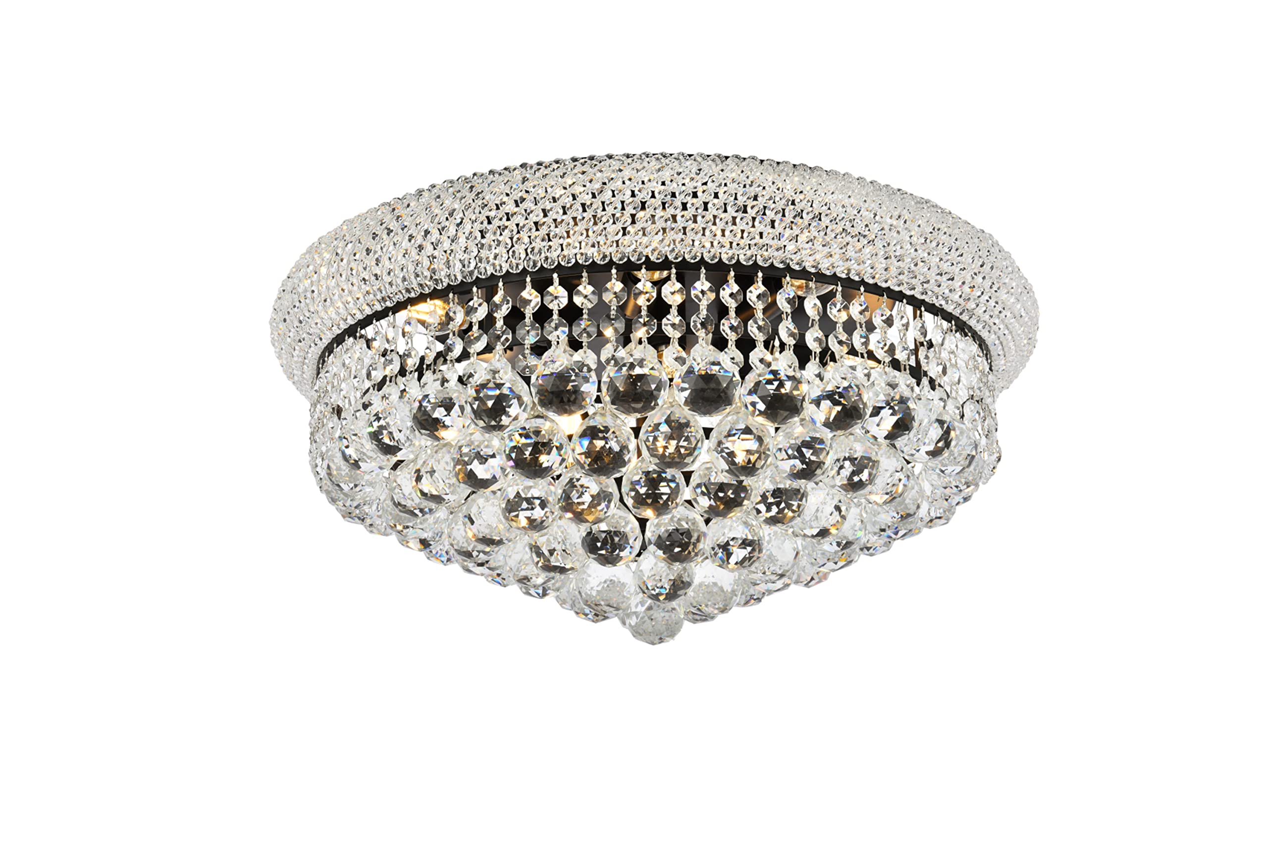 Open Box - Elegant Lighting Primo 10-Light Flush Mount (ELU5760_20082397_20082401)