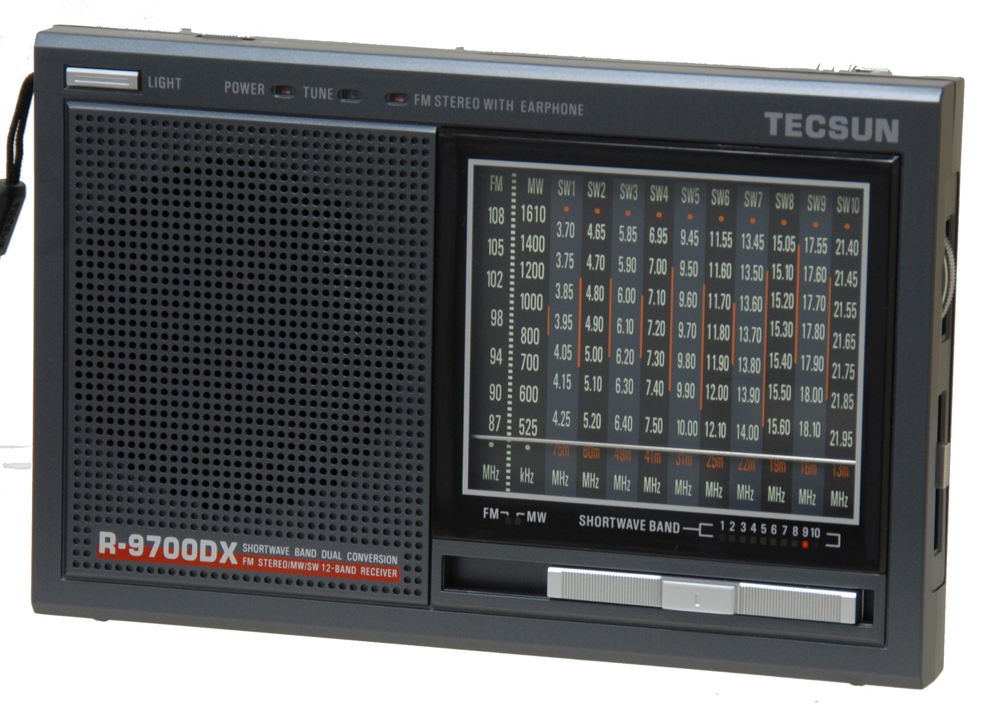 Tecsun Portable Am/fm/sw Radio Black.
