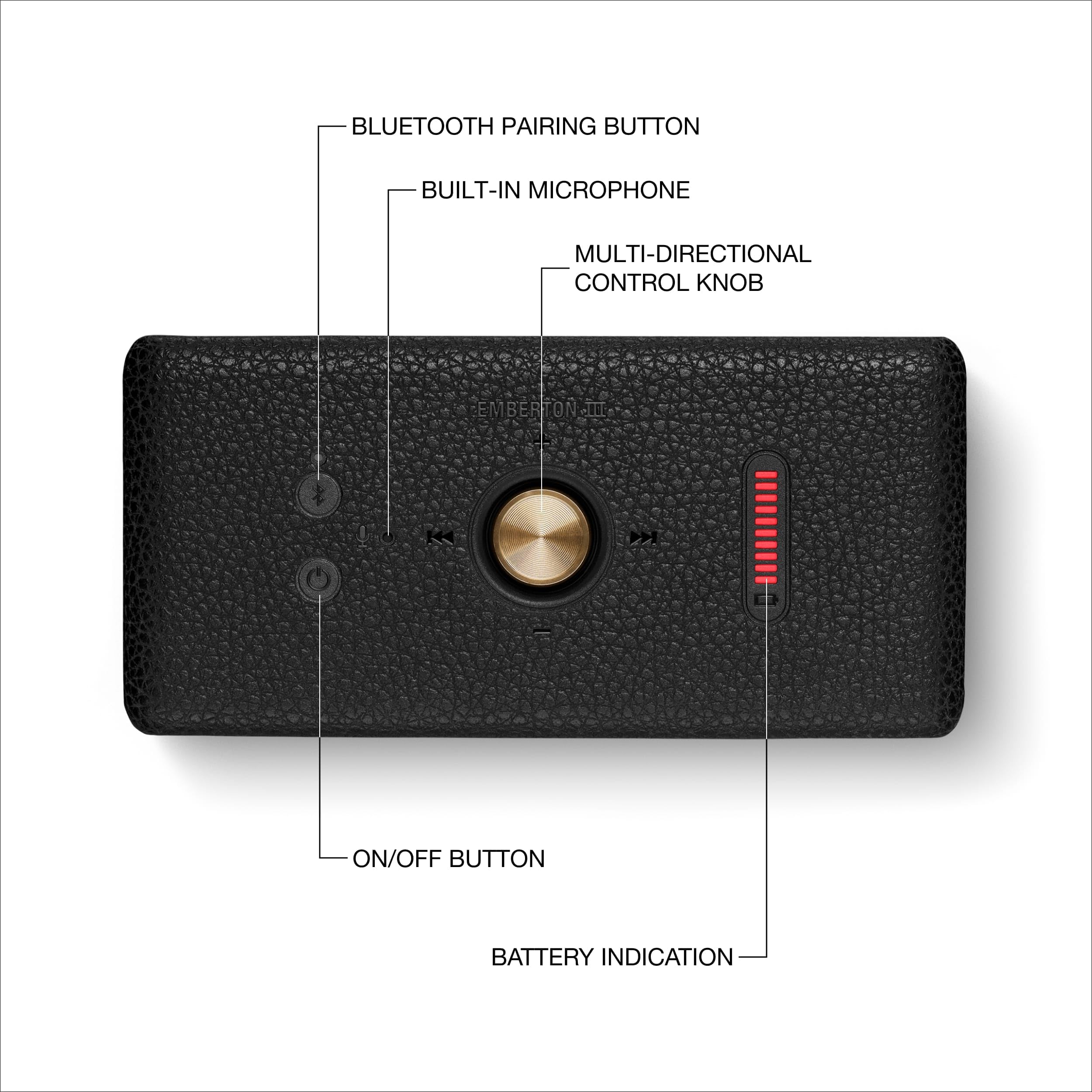 Certified Refurbished - EMBERTON III BLACK AND BRASS (VN)
