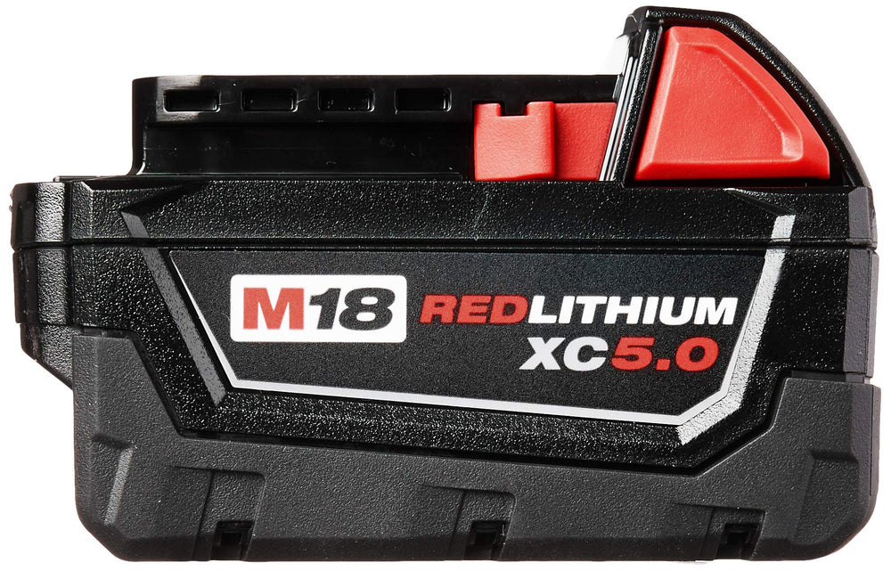 Used - Milwaukee 48-11-1850 M18 18-Volt Li-Ion XC Extended Capacity Battery Pack 5.0Ah