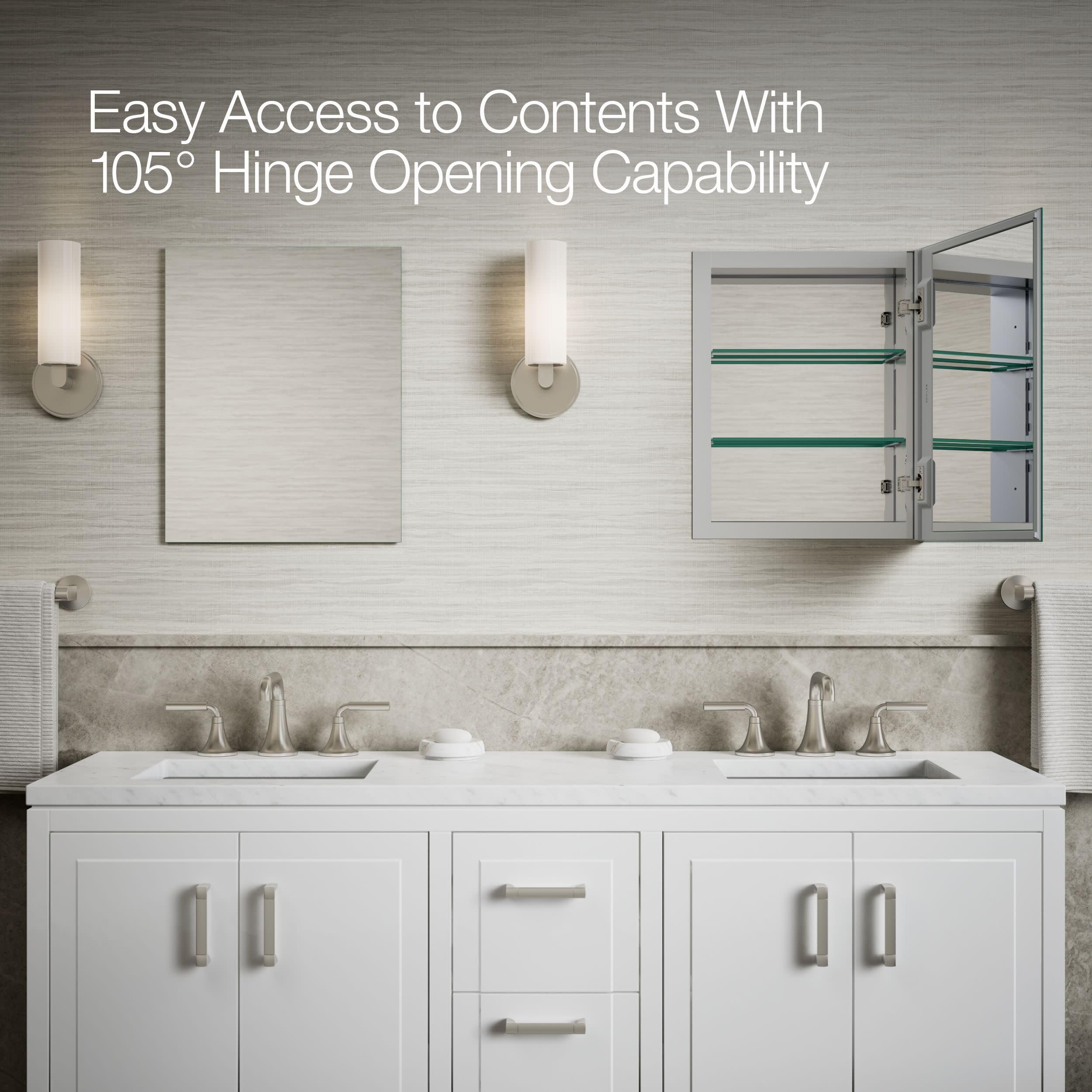 Open Box - Kohler K-56000-NA - Medicine Cabinets Bathroom Storage