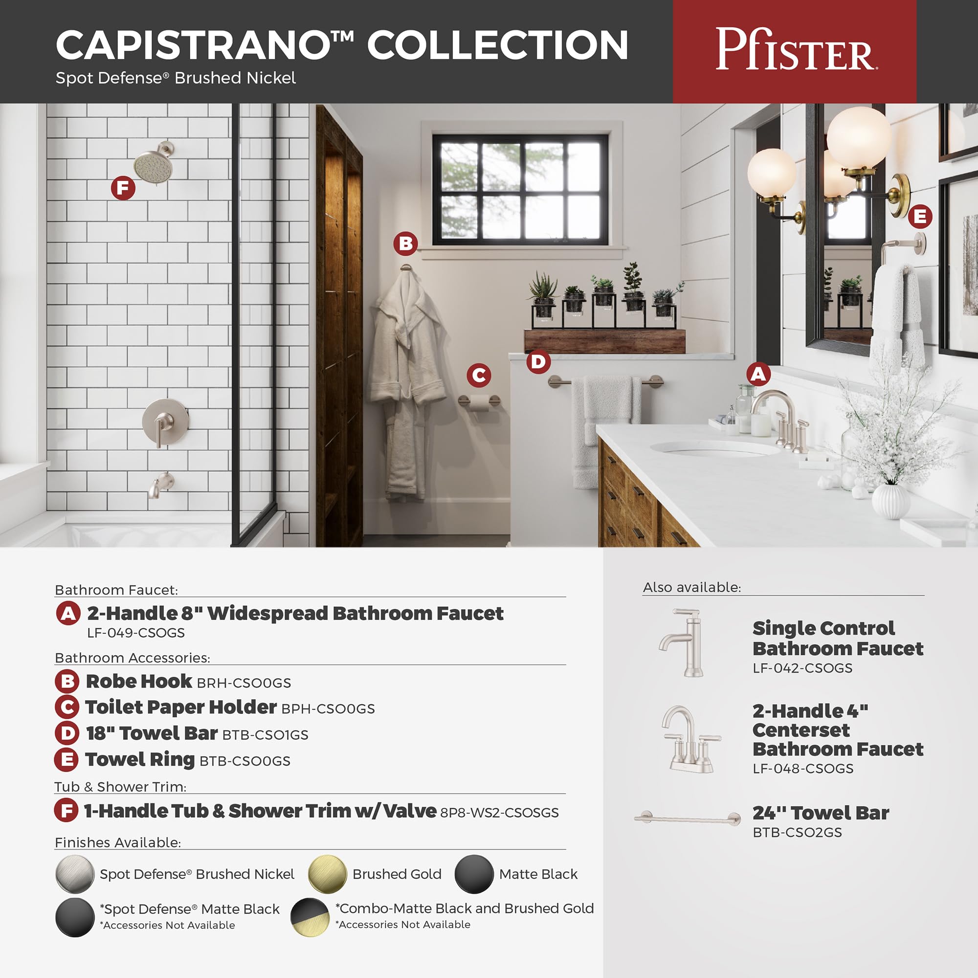 Open Box - Pfister LF-048-CSOGS - Bathroom Sink Faucets Faucet