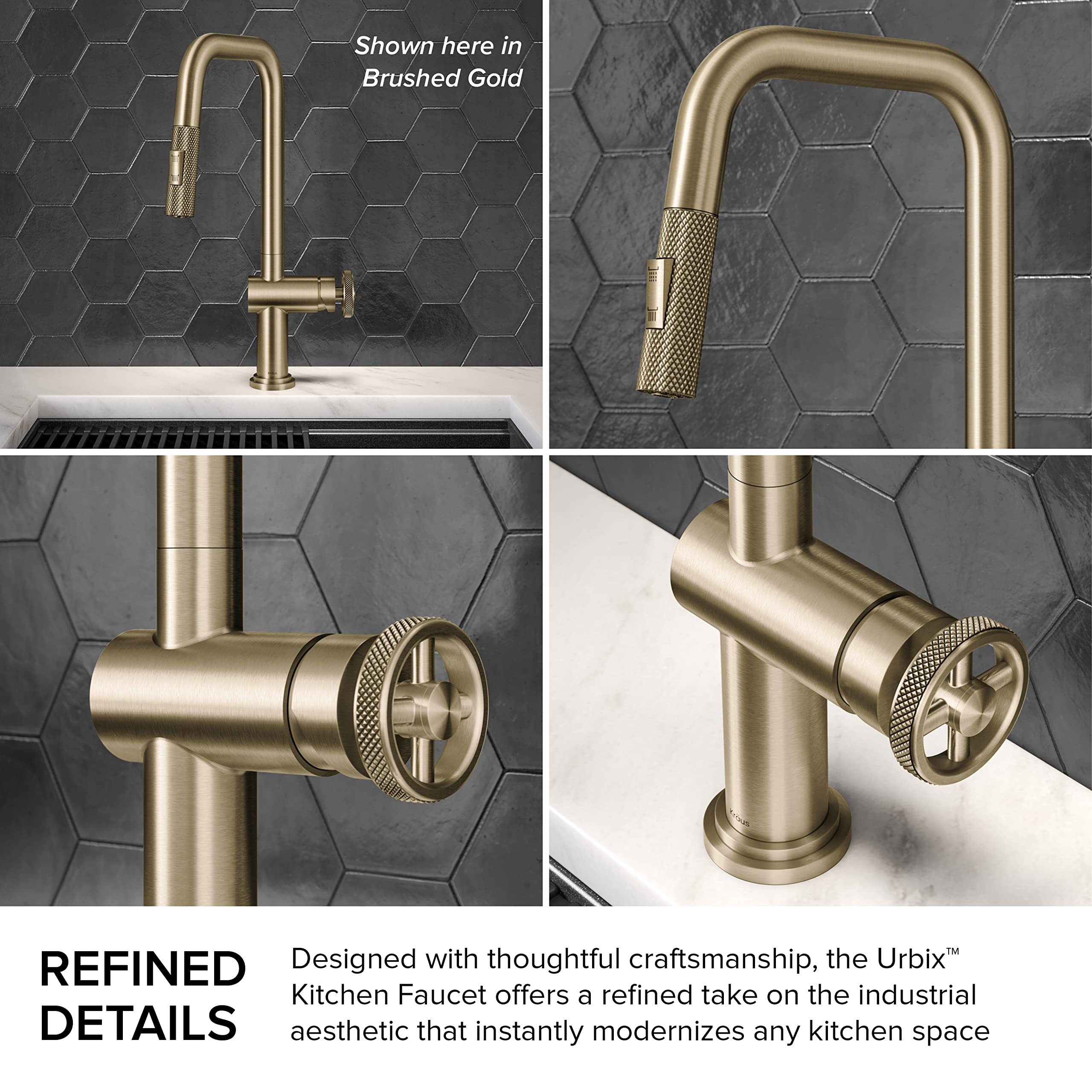 Open Box - Kraus KPF-3126SFS - Kitchen Faucet