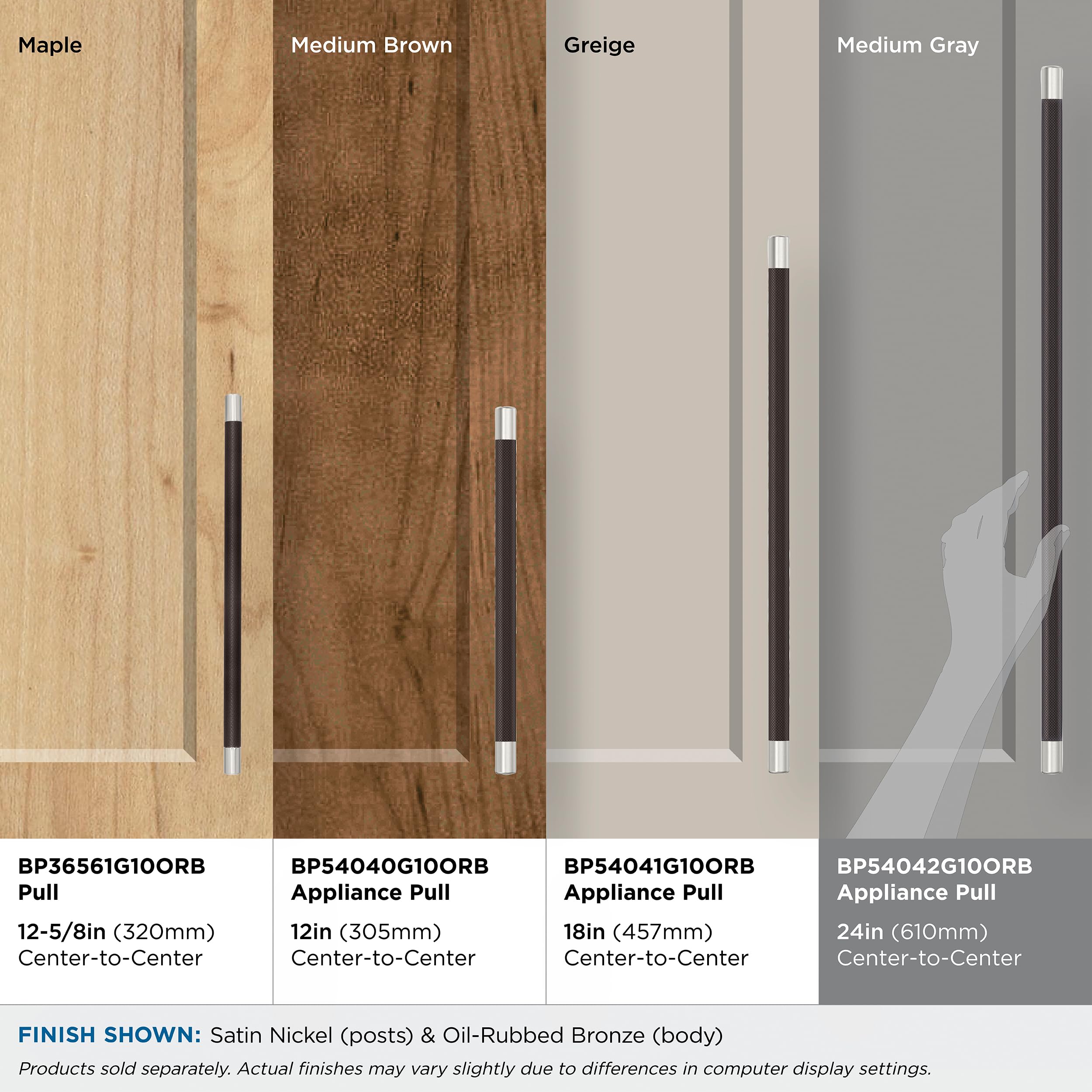 Open Box - Amerock BP54042G10ORB - Pulls Cabinet Hardware