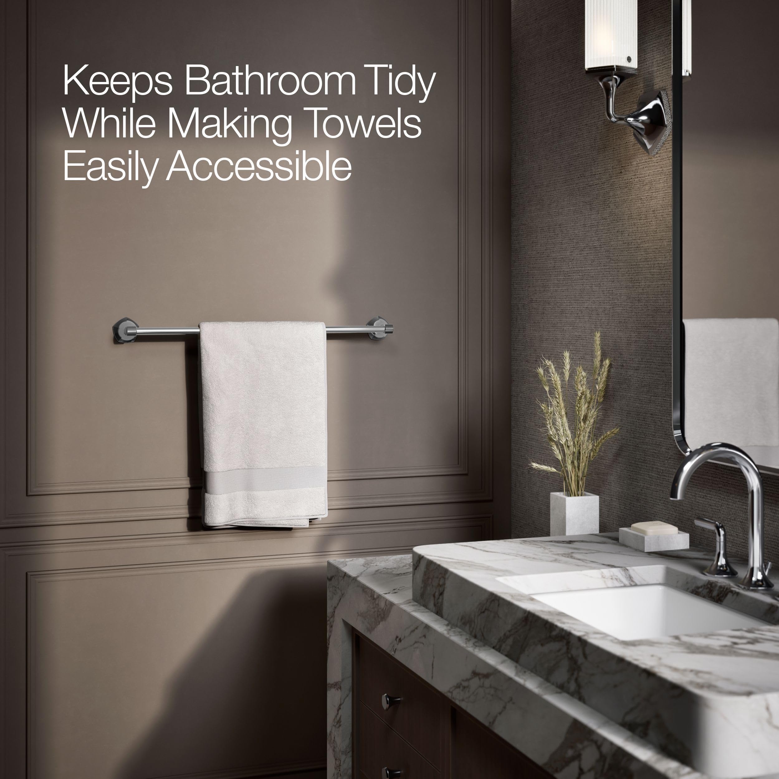 Open Box - Kohler K-27061-CP - Bathroom Hardware Bathroom Hardware and Accessories