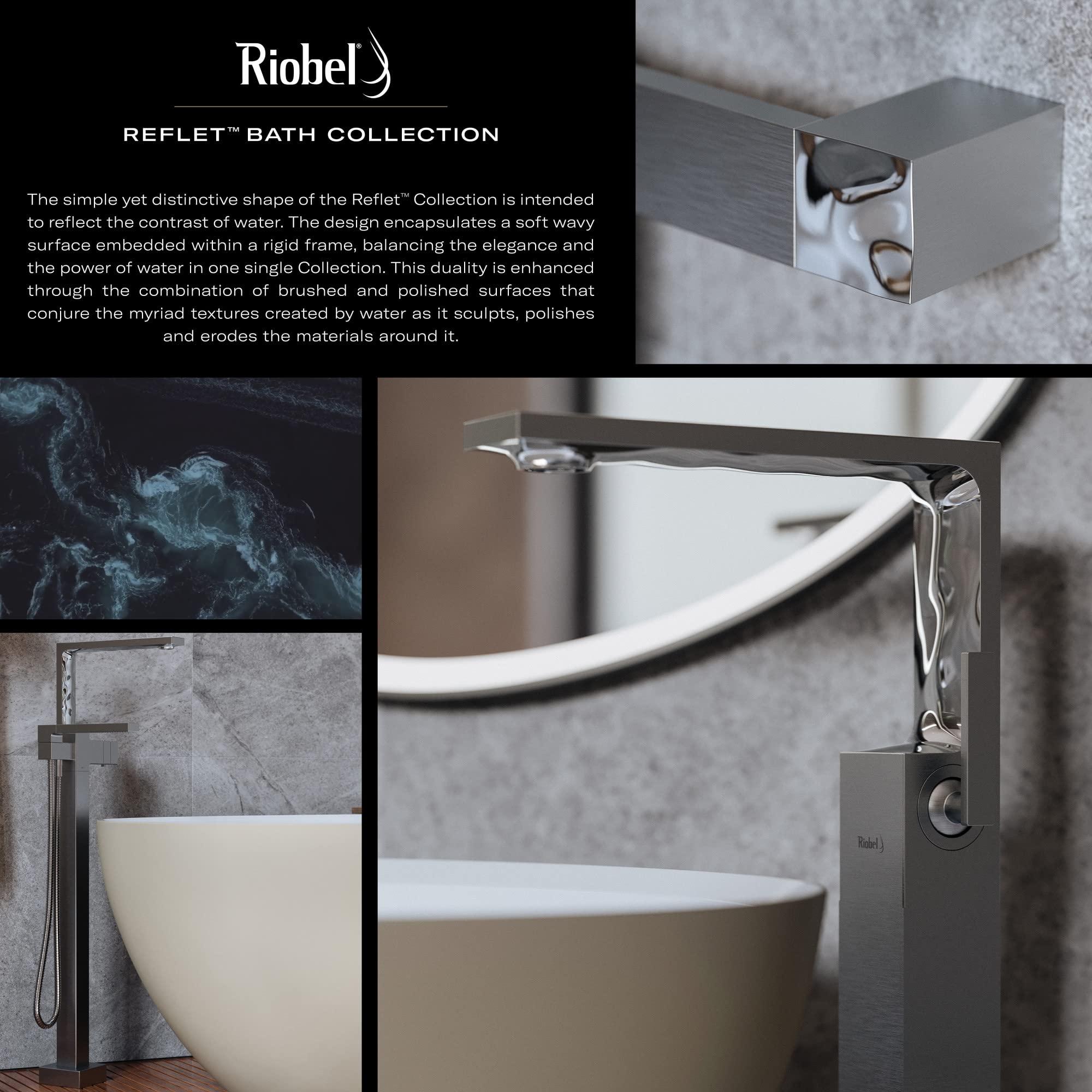 Open Box - Riobel RF08BN - Bathroom Sink Faucets Faucet