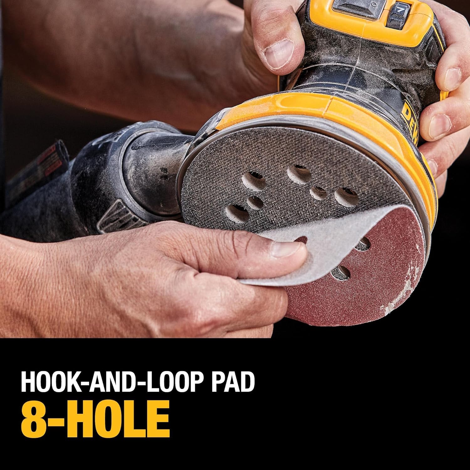 Open Box -  Dewalt-DCW210P1 DEWALT 20-Volt Brushless Variable Speed Cordless Random Orbital Sander (Battery Included)