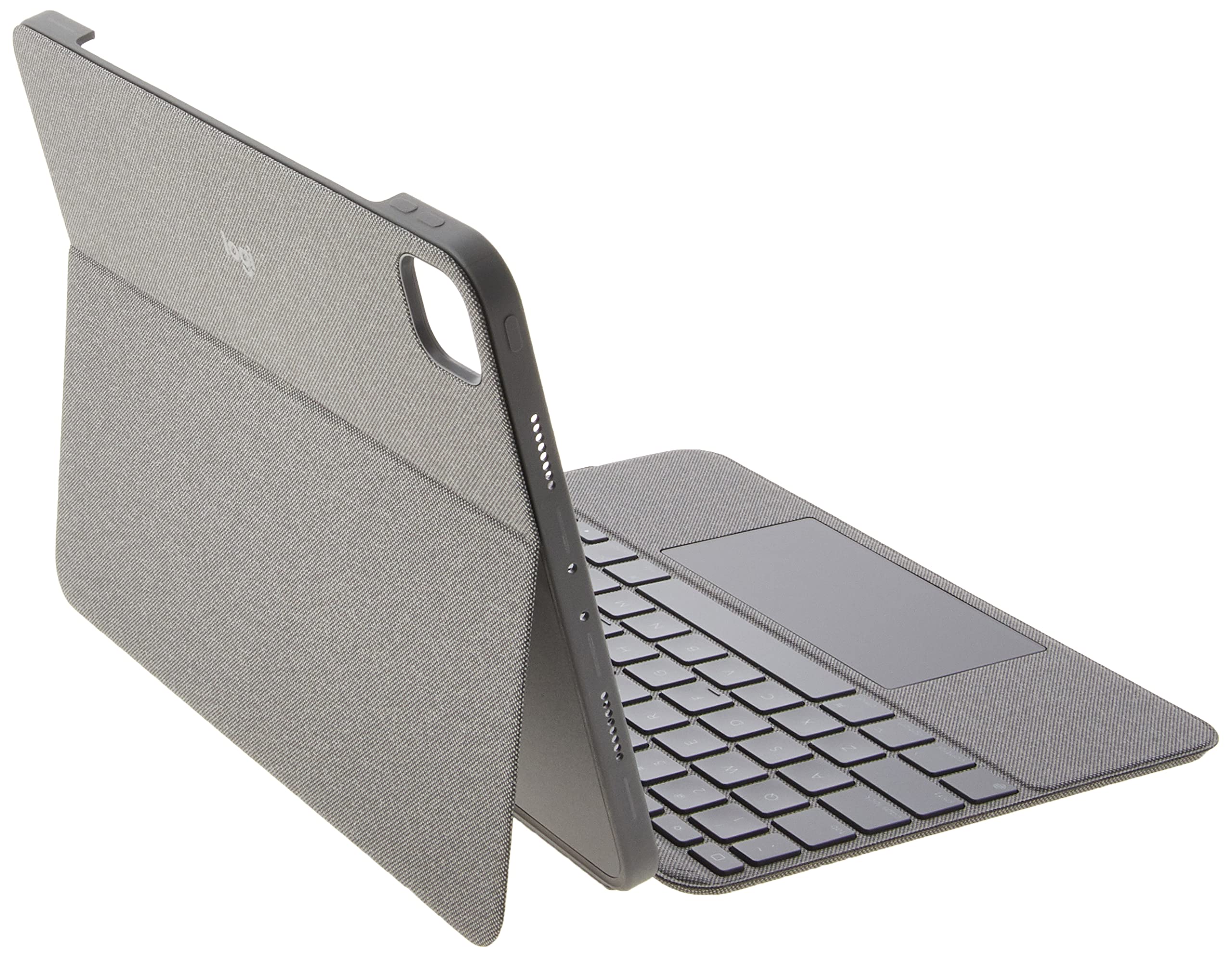 Refurbished - Logitech Combo Touch for iPad Pro 11-inch (1st-3rd Gen) - Backlit Keyboard & Trackpad (Grey)