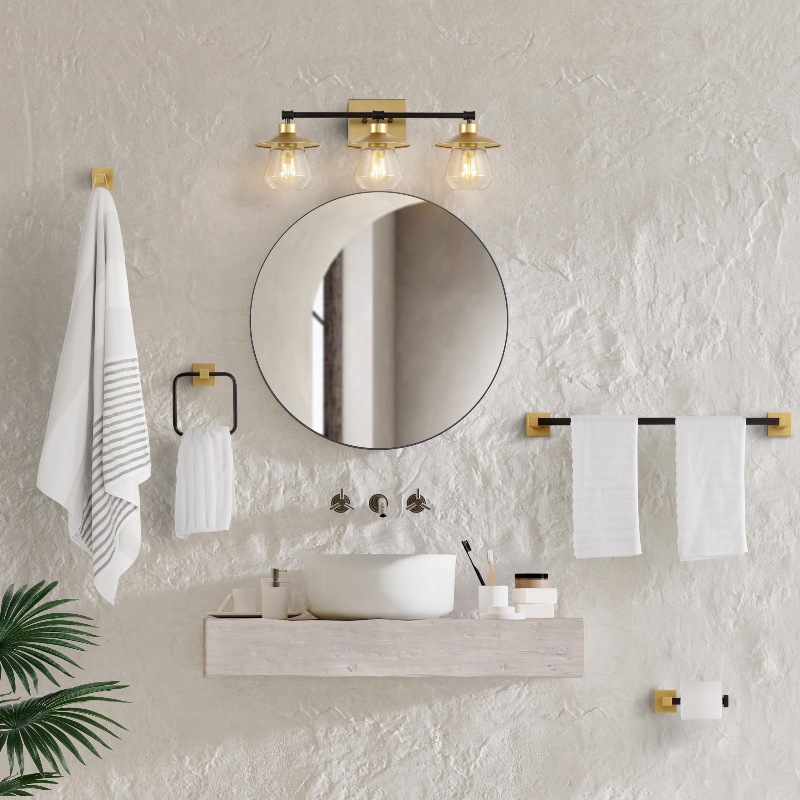 Open Box - JONATHAN Y Lighting JYL1505B - Bathroom Fixtures Indoor Lighting