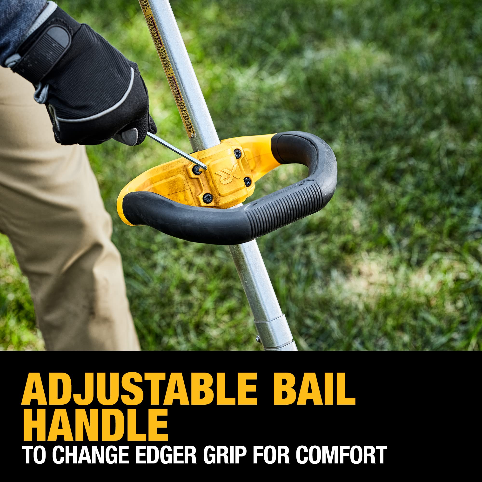 Open Box -  DEWALT 20-Volt Lithium-Ion Cordless Edger Kit with 4 Ah Battery and Charger DEWALTBullseye Deals