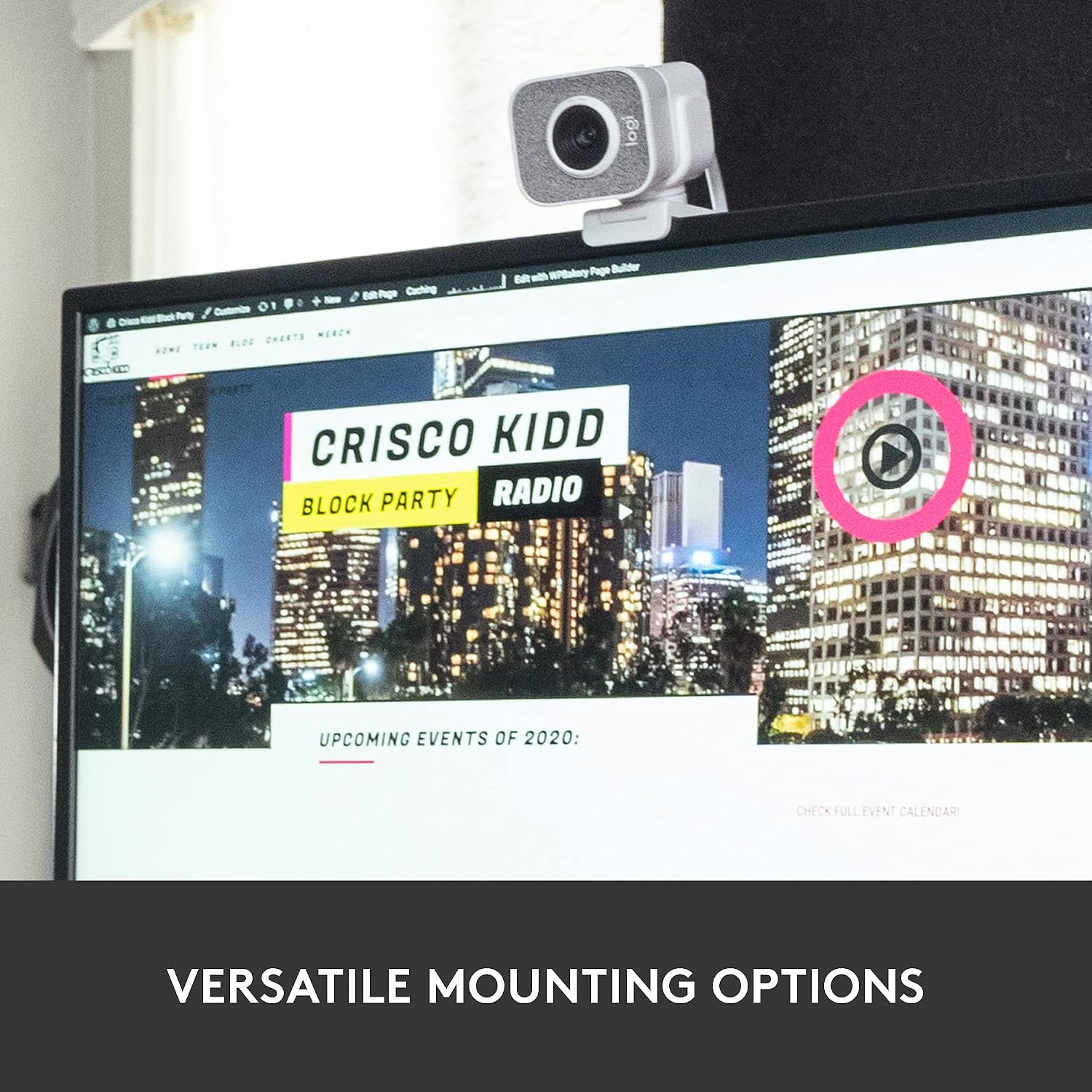 Refurbished - WEBCAM-StreamCam Plus-OFF-WHITE-USB-N/A-AMR-403-ON LINE