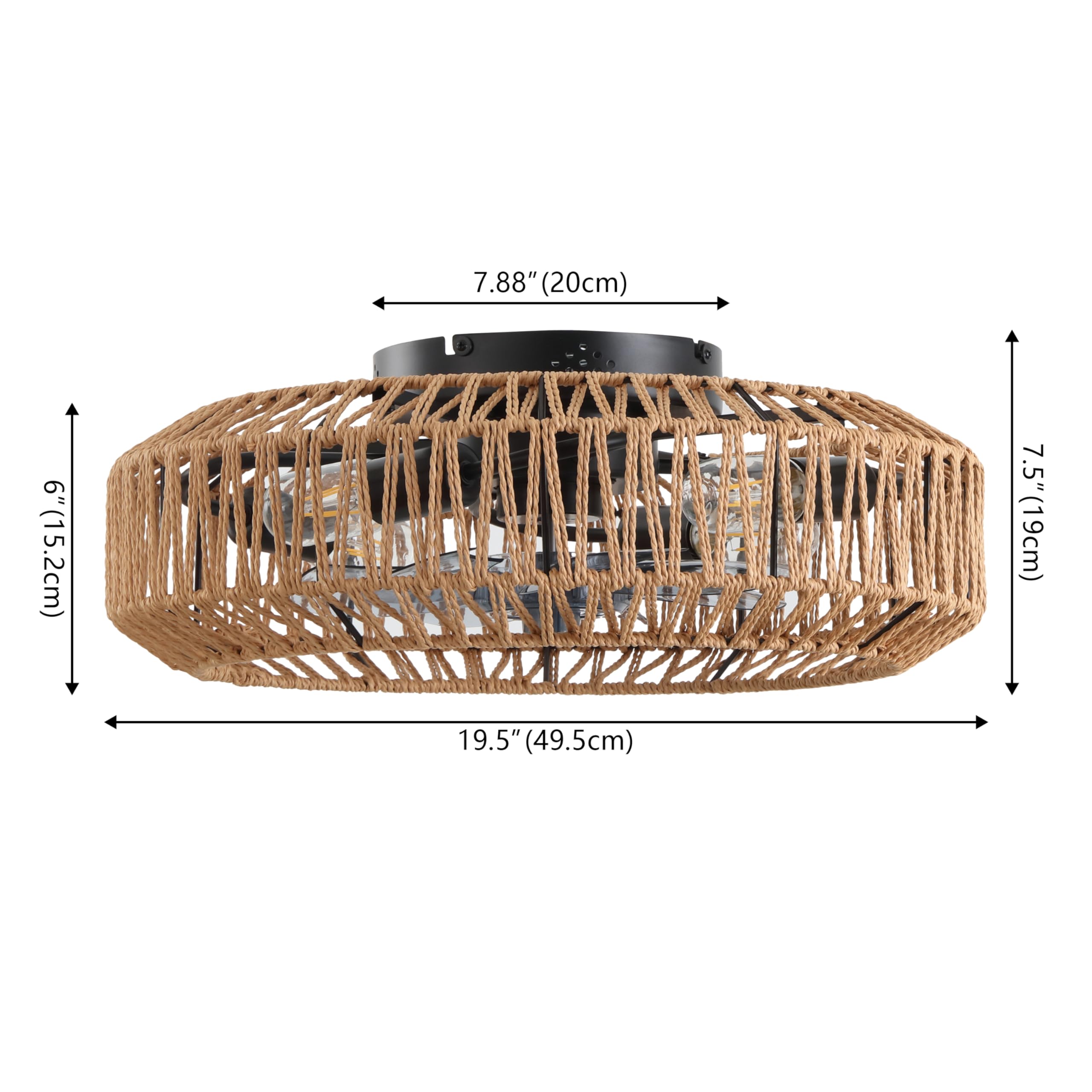 Open Box - JONATHAN Y Lighting JYL9730A - Ceiling Fans Fans