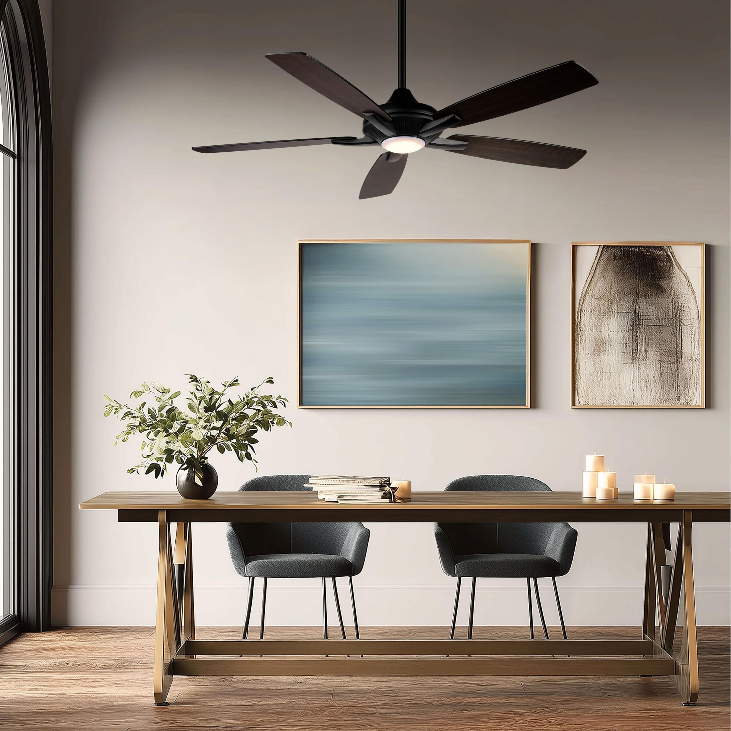 Open Box - MinkaAire F1000-CL/DTW - Ceiling Fans Fans