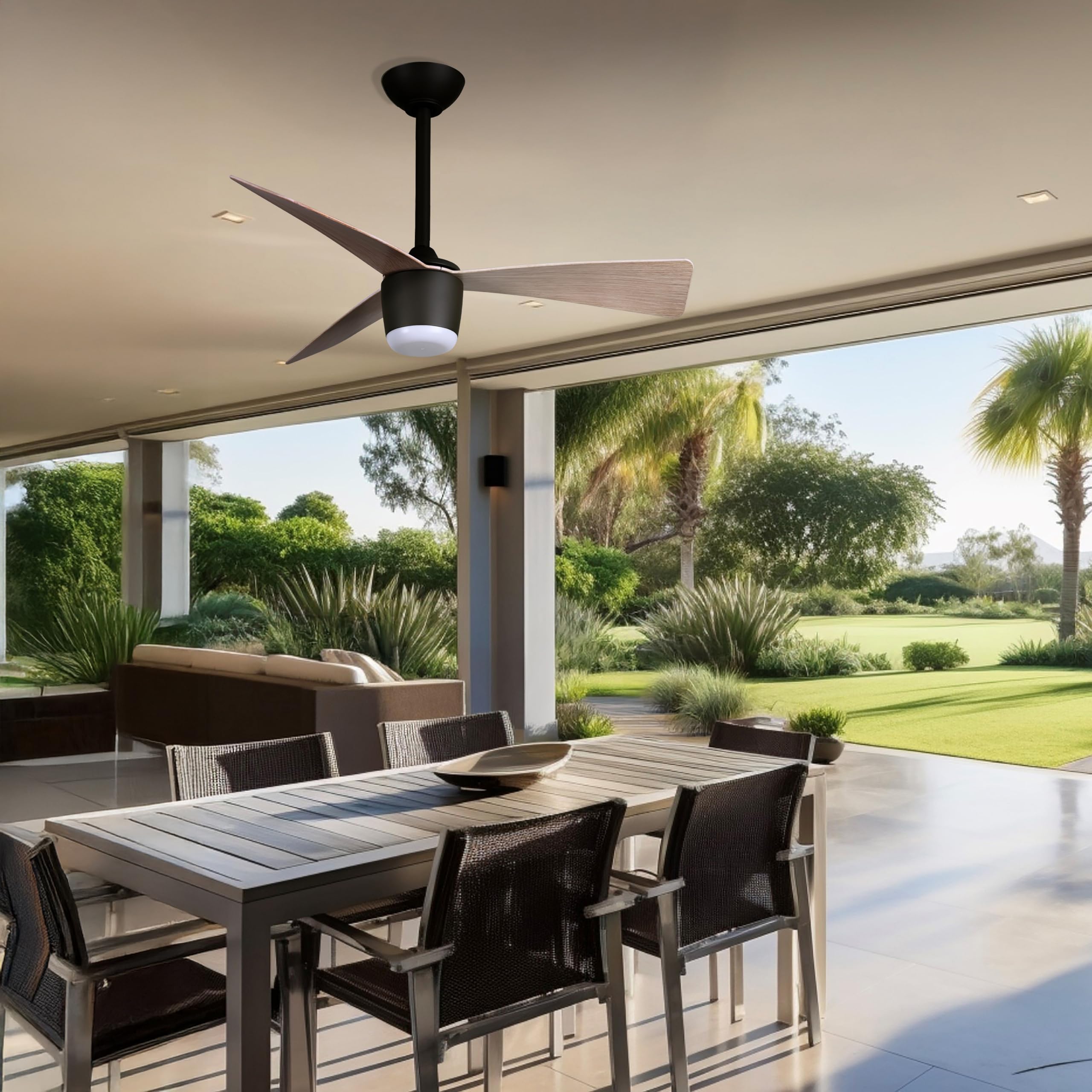Open Box - MinkaAire F743L-DB/ASW - Ceiling Fans Fans