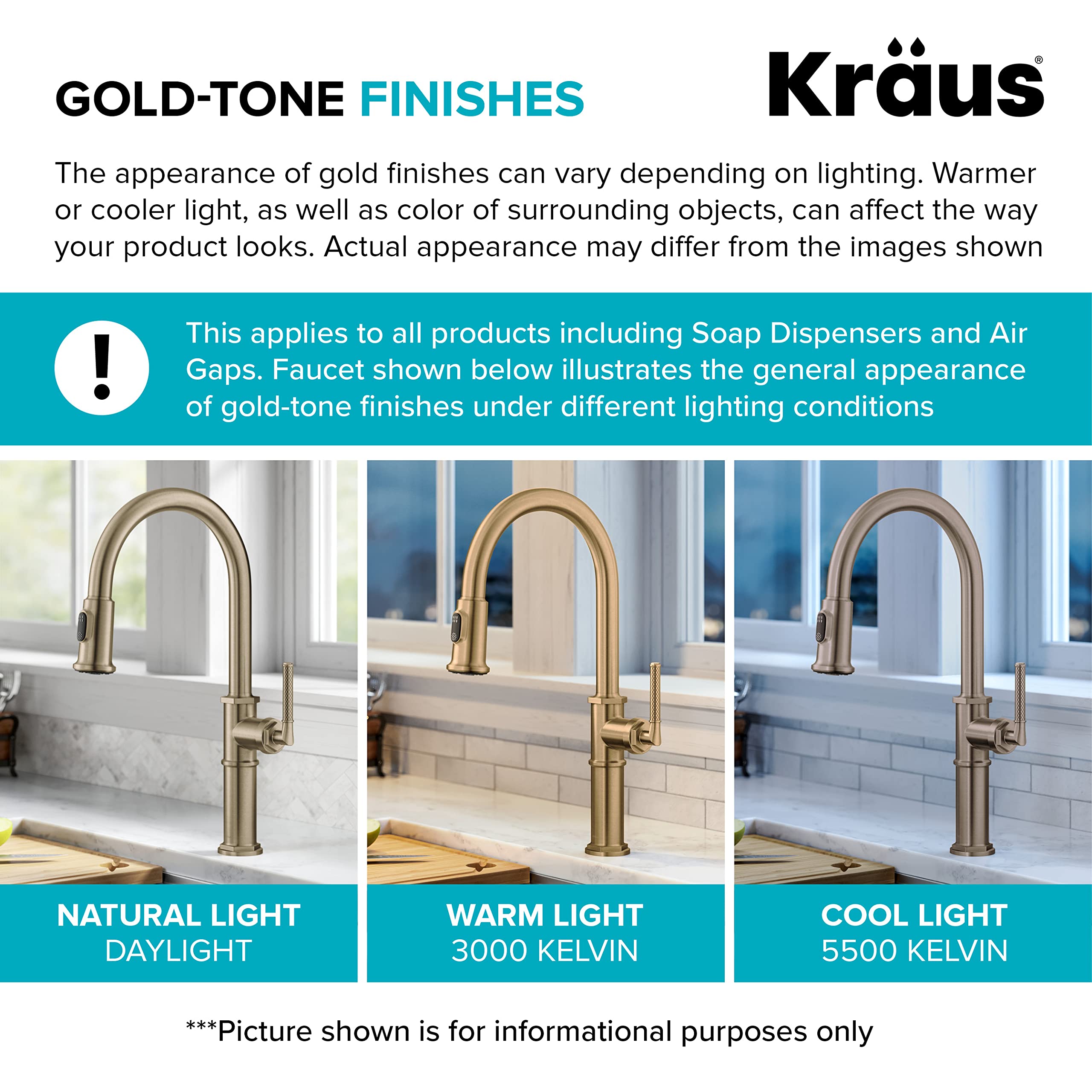 Open Box - Kraus KPF-3126BG - Kitchen Faucet