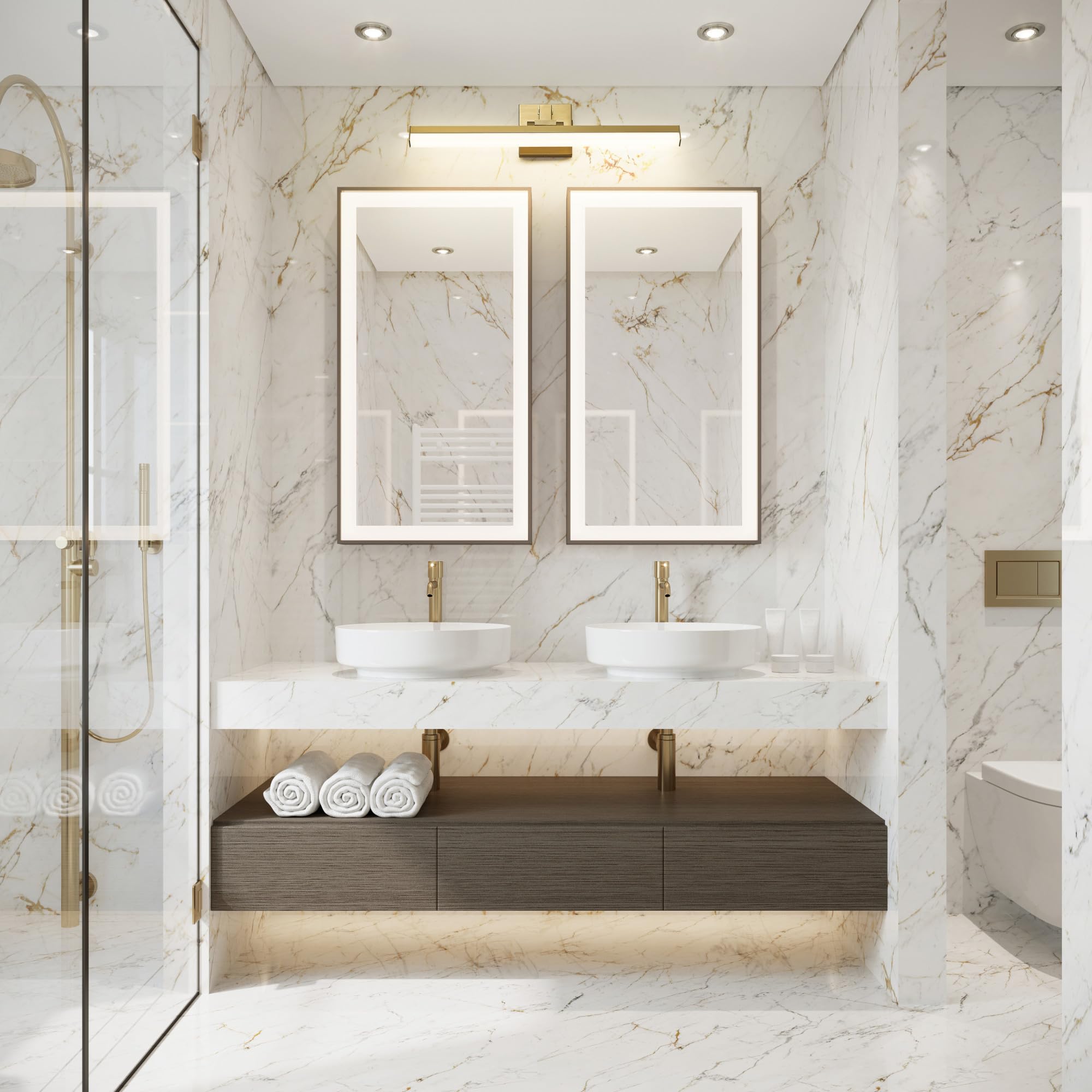 Open Box - Z-Lite 1009-25W-MB-LED - Bathroom Fixtures Indoor Lighting