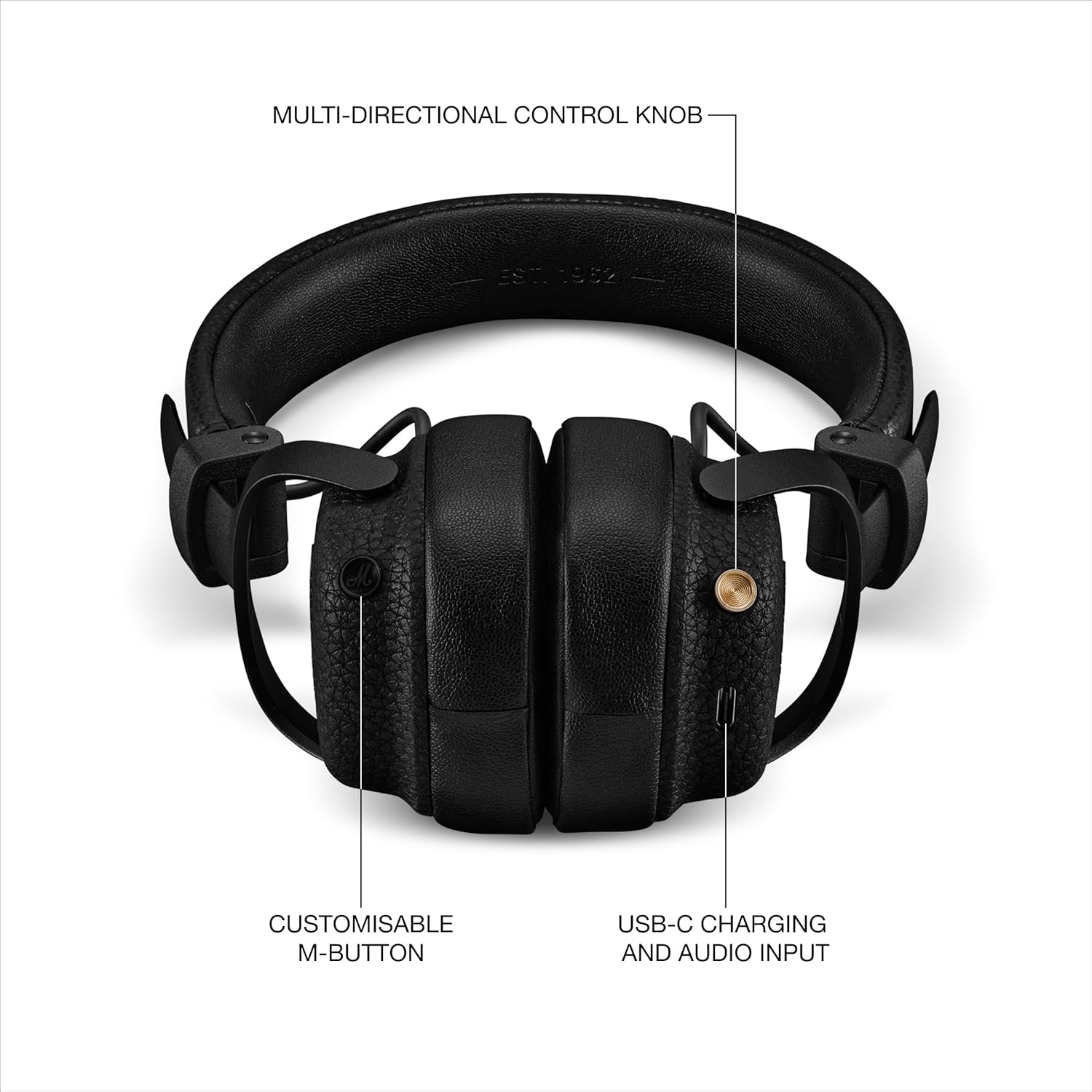 Certified Refurbished - Marshall - Milton A.N.C. - Black