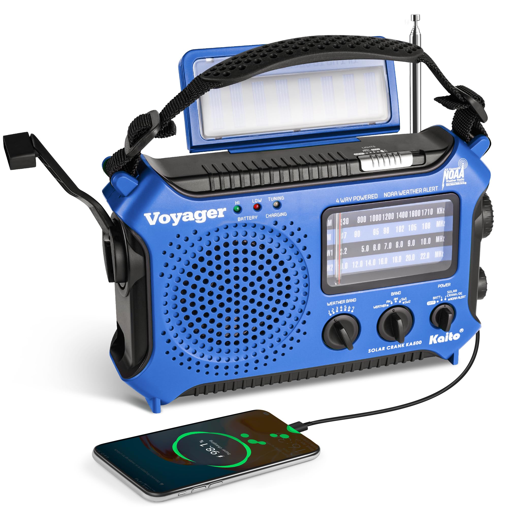 Kaito Portable Am/fm/sw Radio Black.