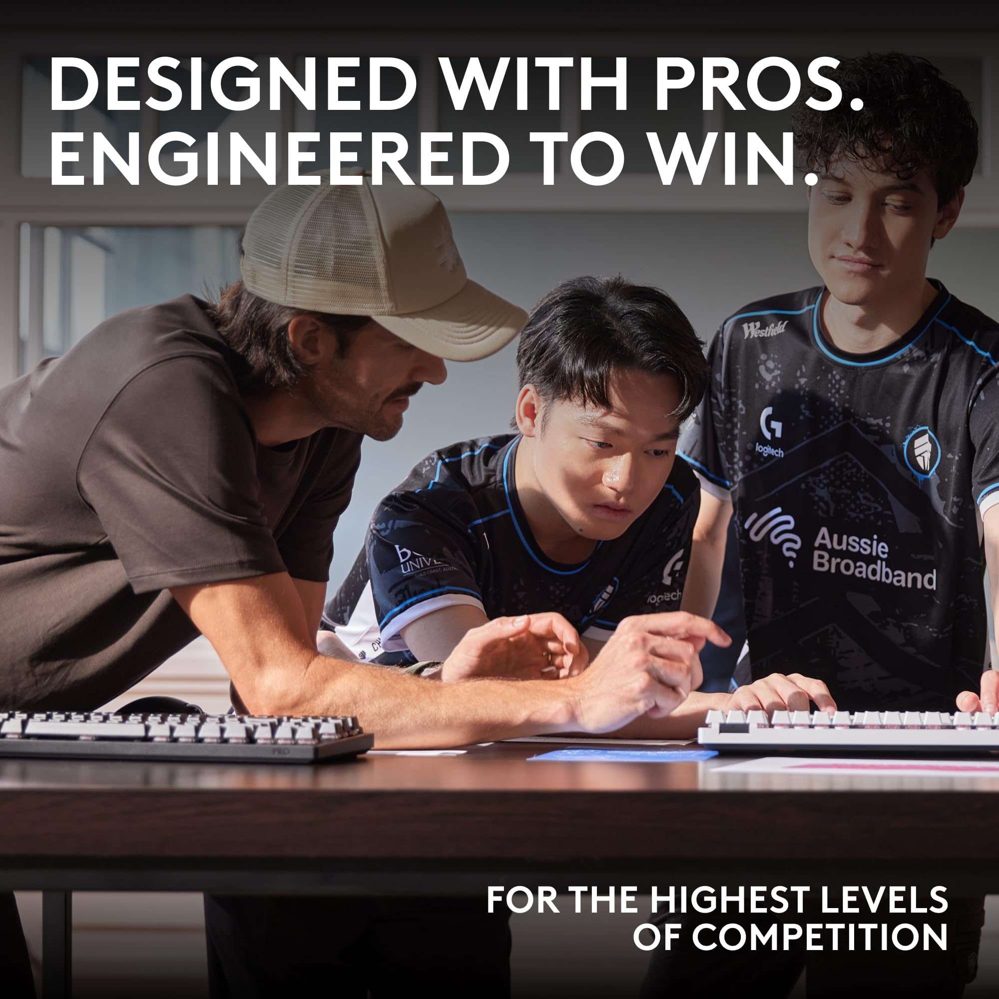 Refurbished - PRO X 60 LIGHTSPEED Wireless Gaming Keyboard (Tactile)-BLACK-US-2.4GHZ/BT-N/A-AMR-403-TACTILE SWITCH